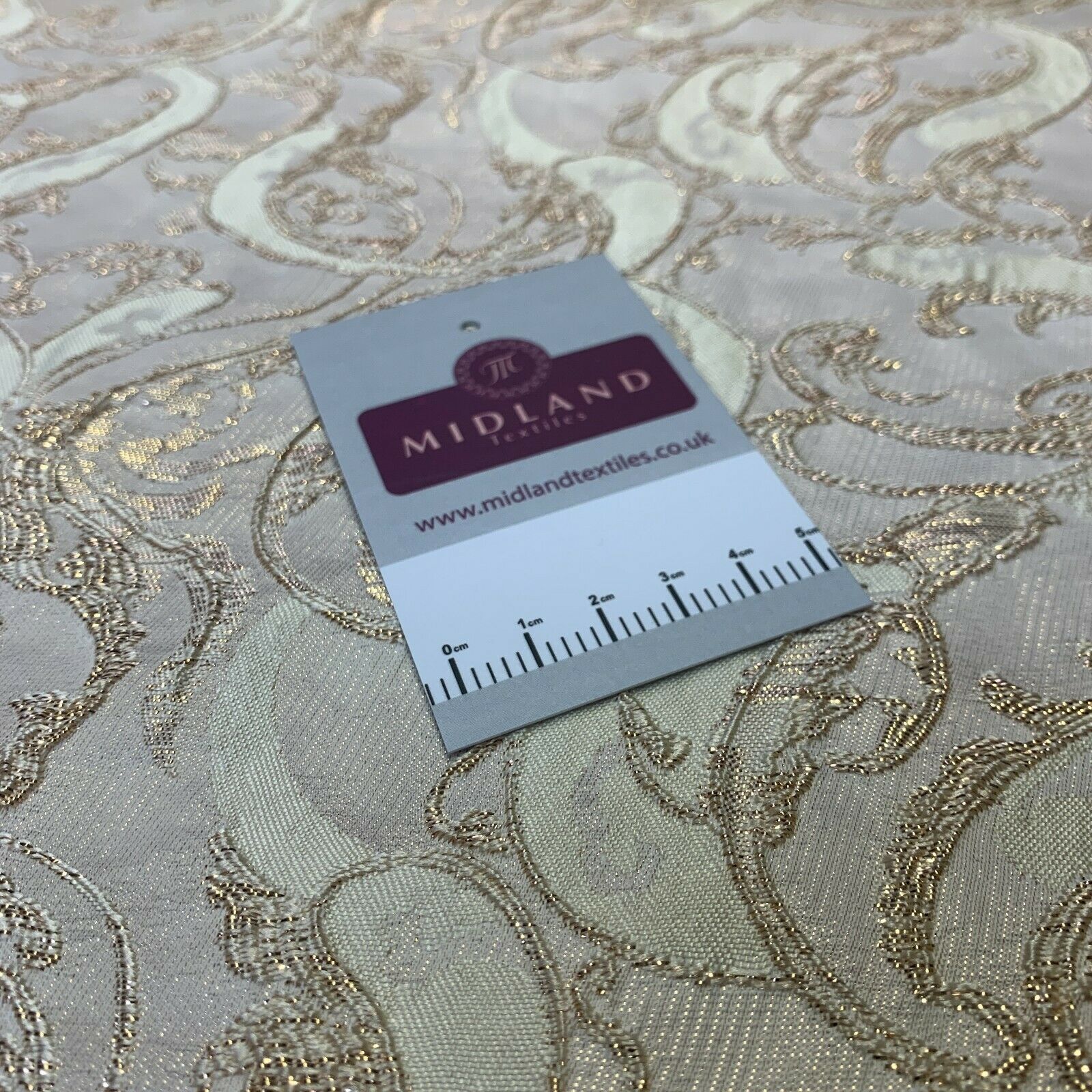 Lurex Ornamental Brocade wedding fabric M1498 Mtex