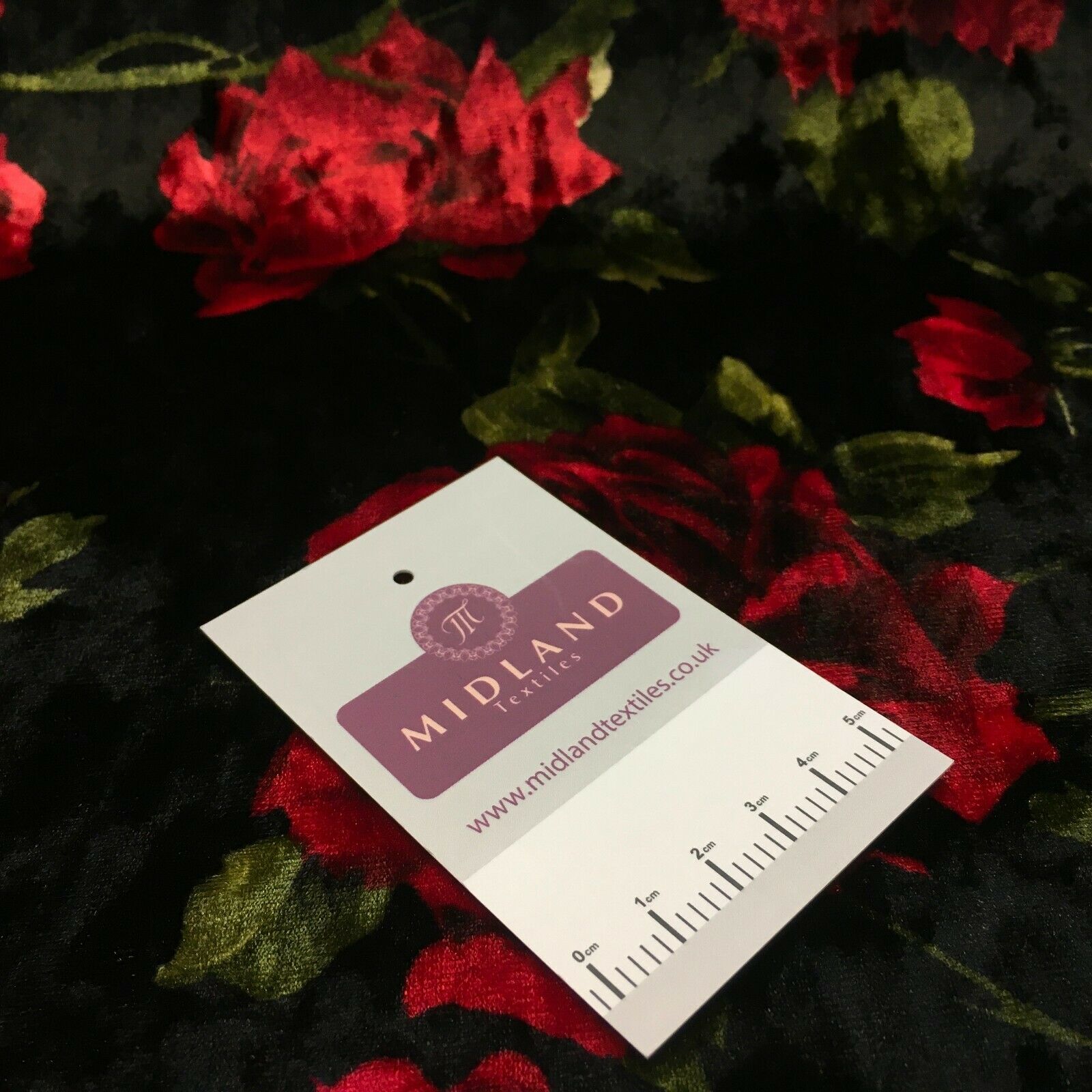 Vintage Floral Velvet Velour Stretch Printed dress fabric MA1430 Mtex