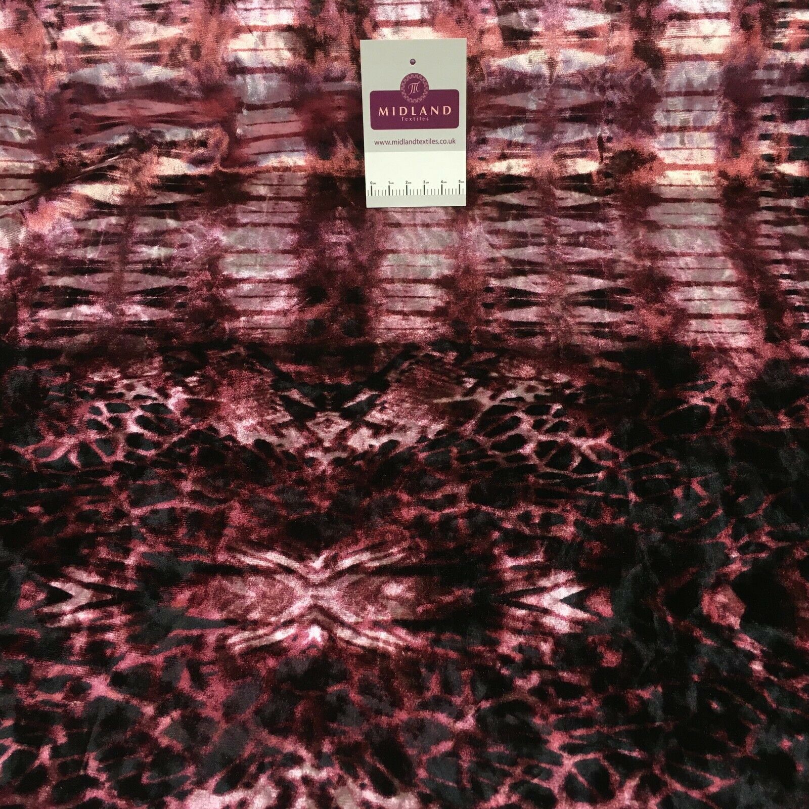 Vintage Floral Velvet Velour Stretch Printed dress fabric MA1430 Mtex