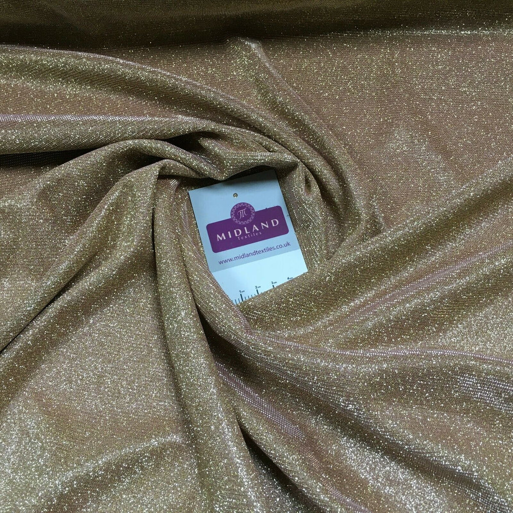 Shimmer Moonlight  Shiny Stretch glitter nylon fabric M1433 Mtex