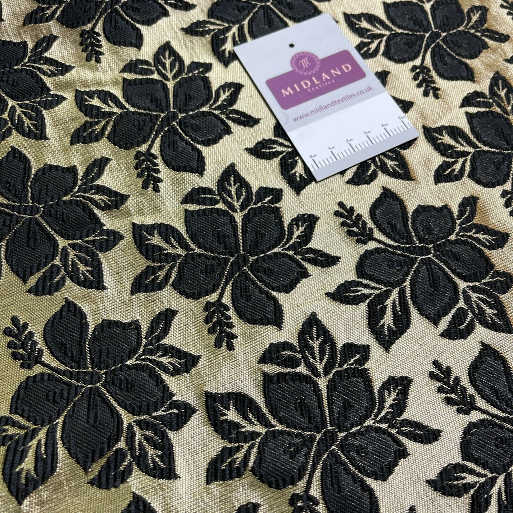 Floral Indian Brocade dress waistcoat fabric M1501 Mtex