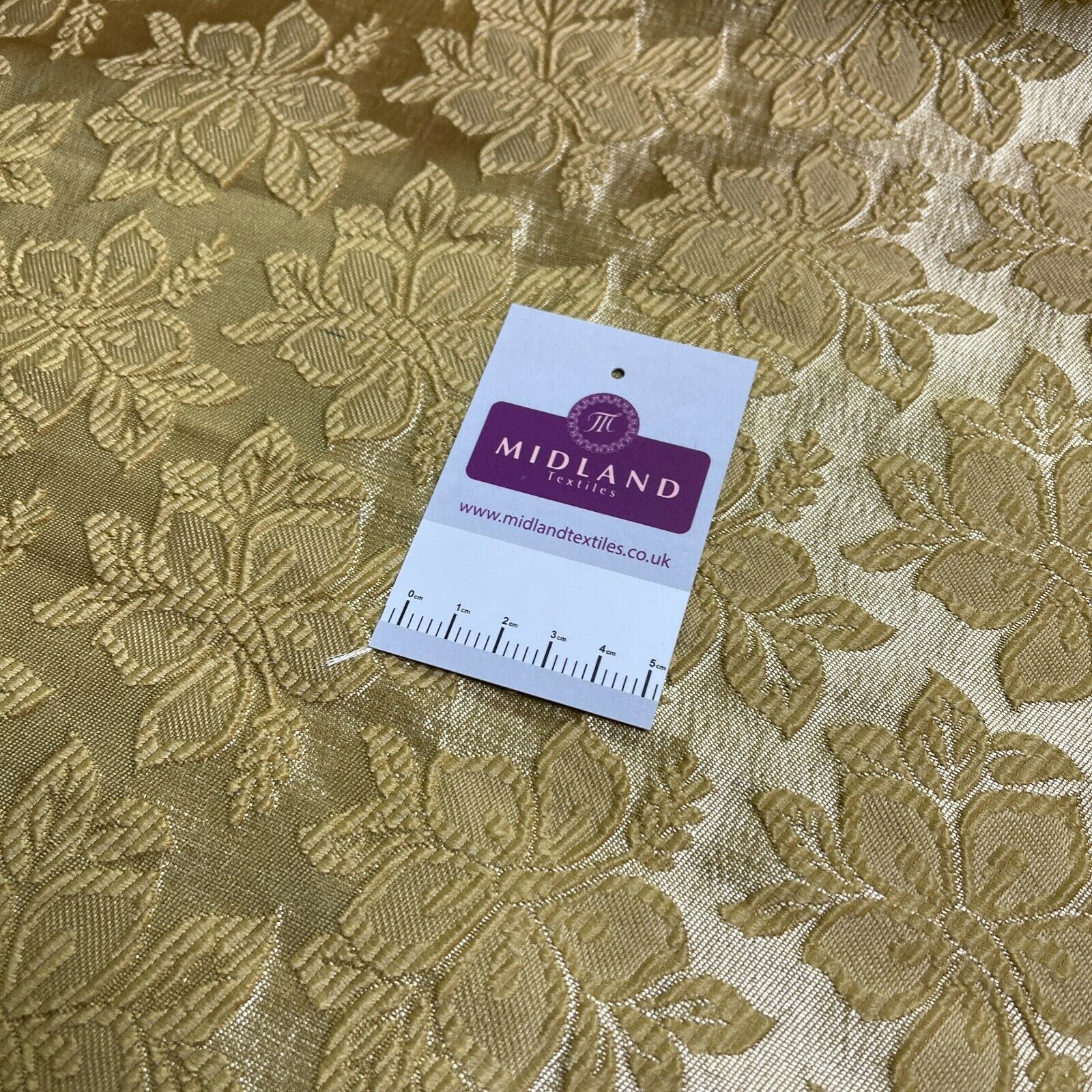 Floral Indian Brocade dress waistcoat fabric M1501 Mtex