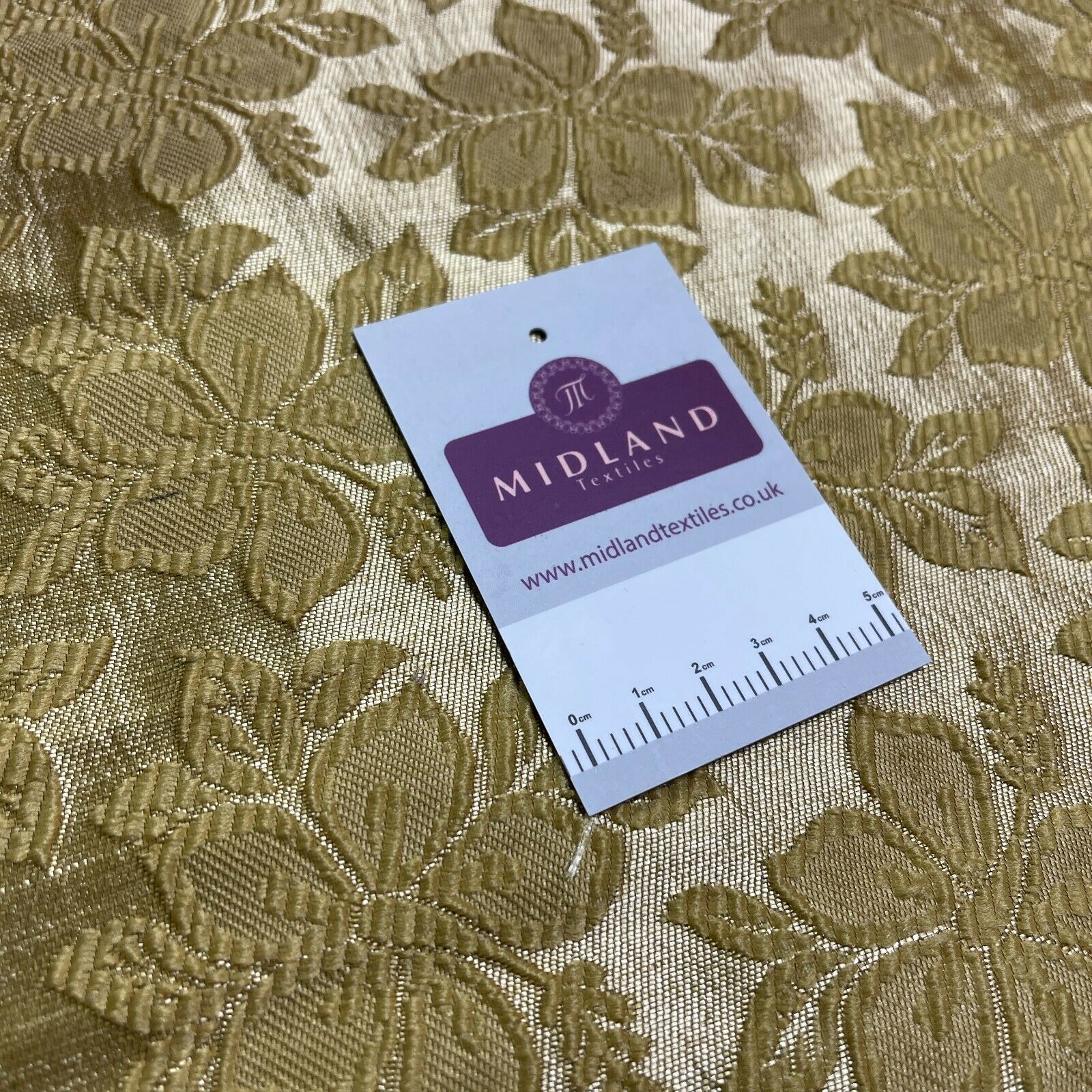 Floral Indian Brocade dress waistcoat fabric M1501 Mtex