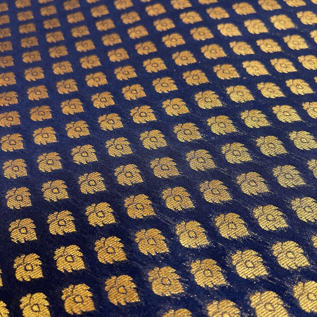 Indian Handloom brocade wedding fabric M1536 Mtex