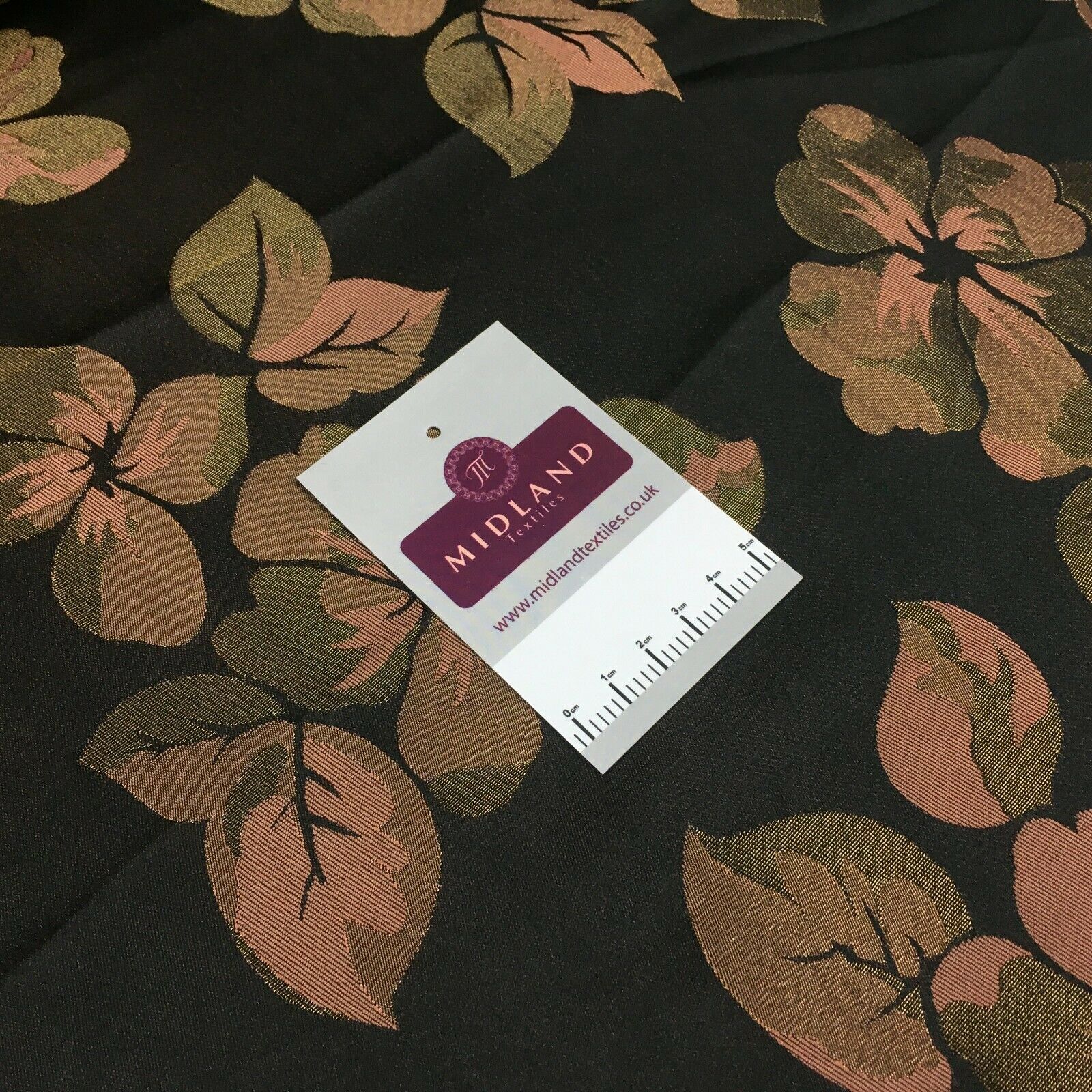 Indian floral Brocade wedding waistcoat fabric M1507 Mtex