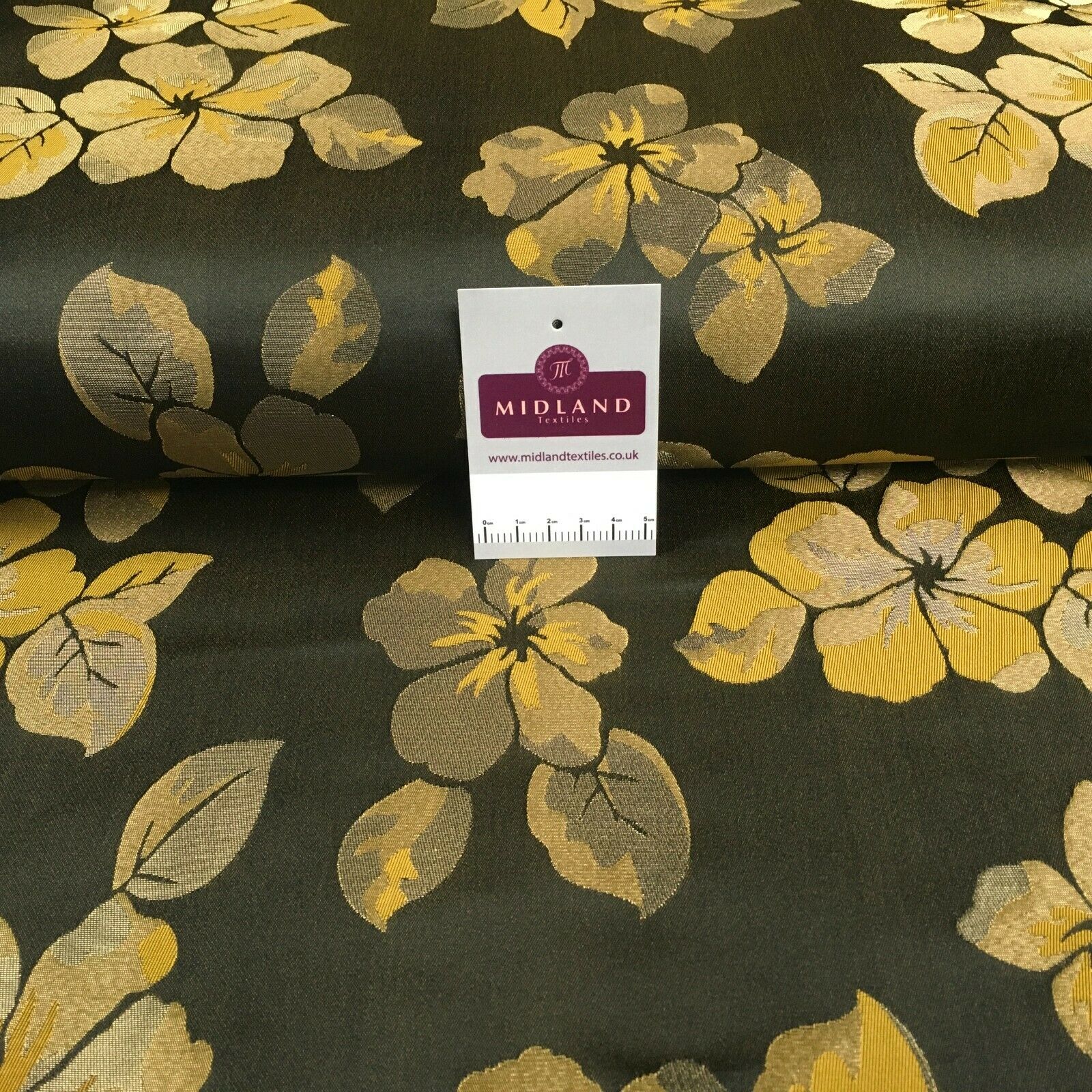 Indian floral Brocade wedding waistcoat fabric M1507 Mtex