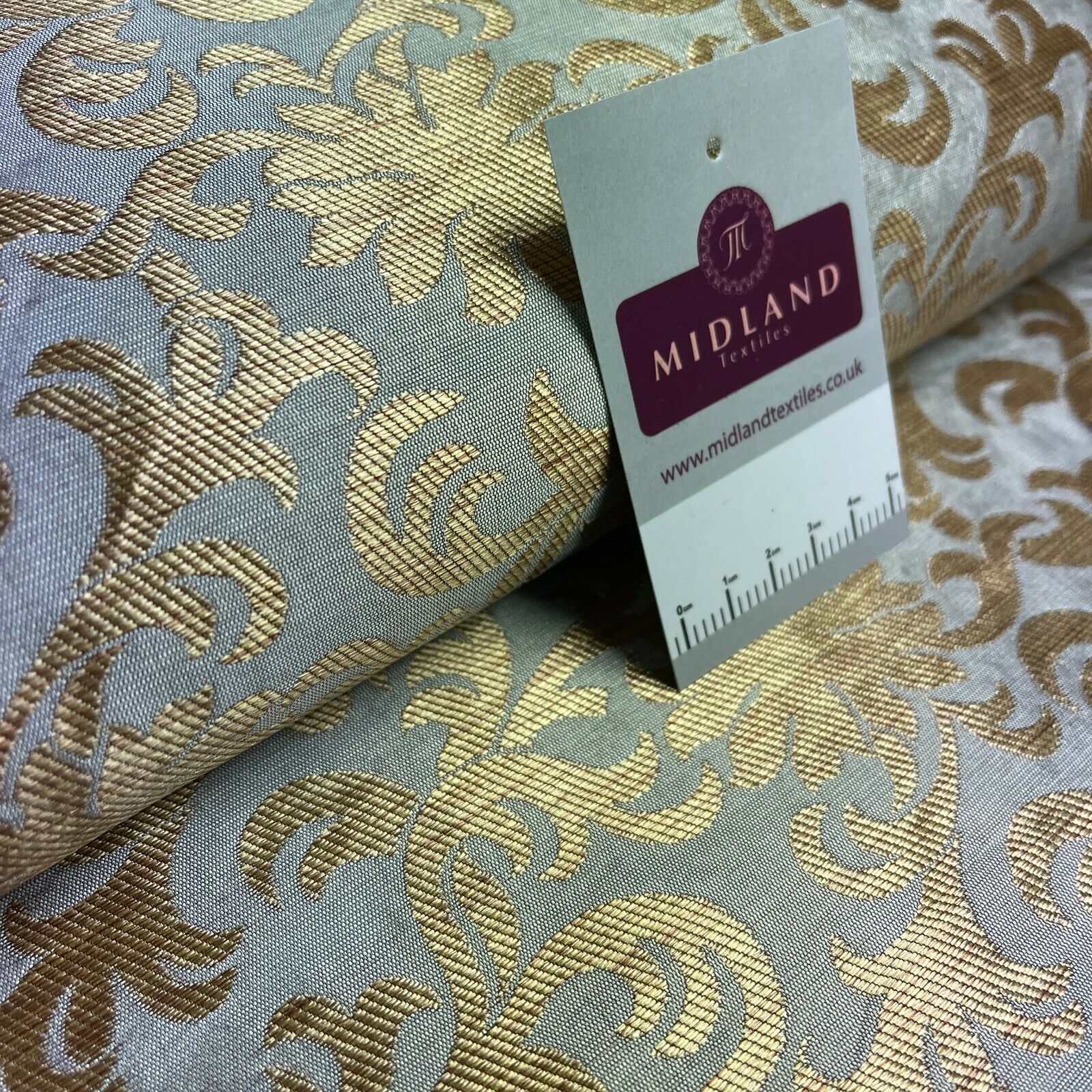 Floral ornamental Indian Brocade waistcoat fabric M1508 Mtex