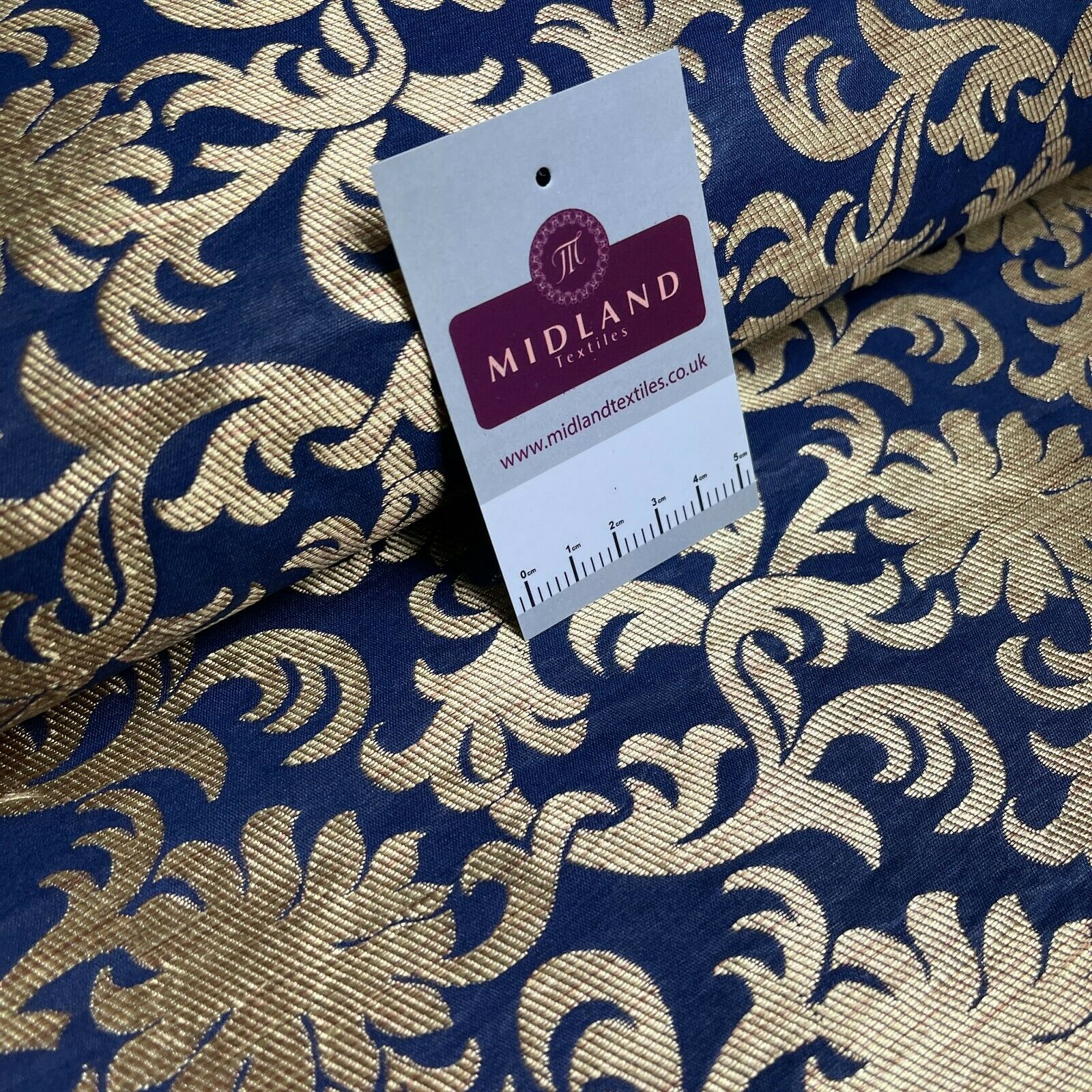 Floral ornamental Indian Brocade waistcoat fabric M1508 Mtex