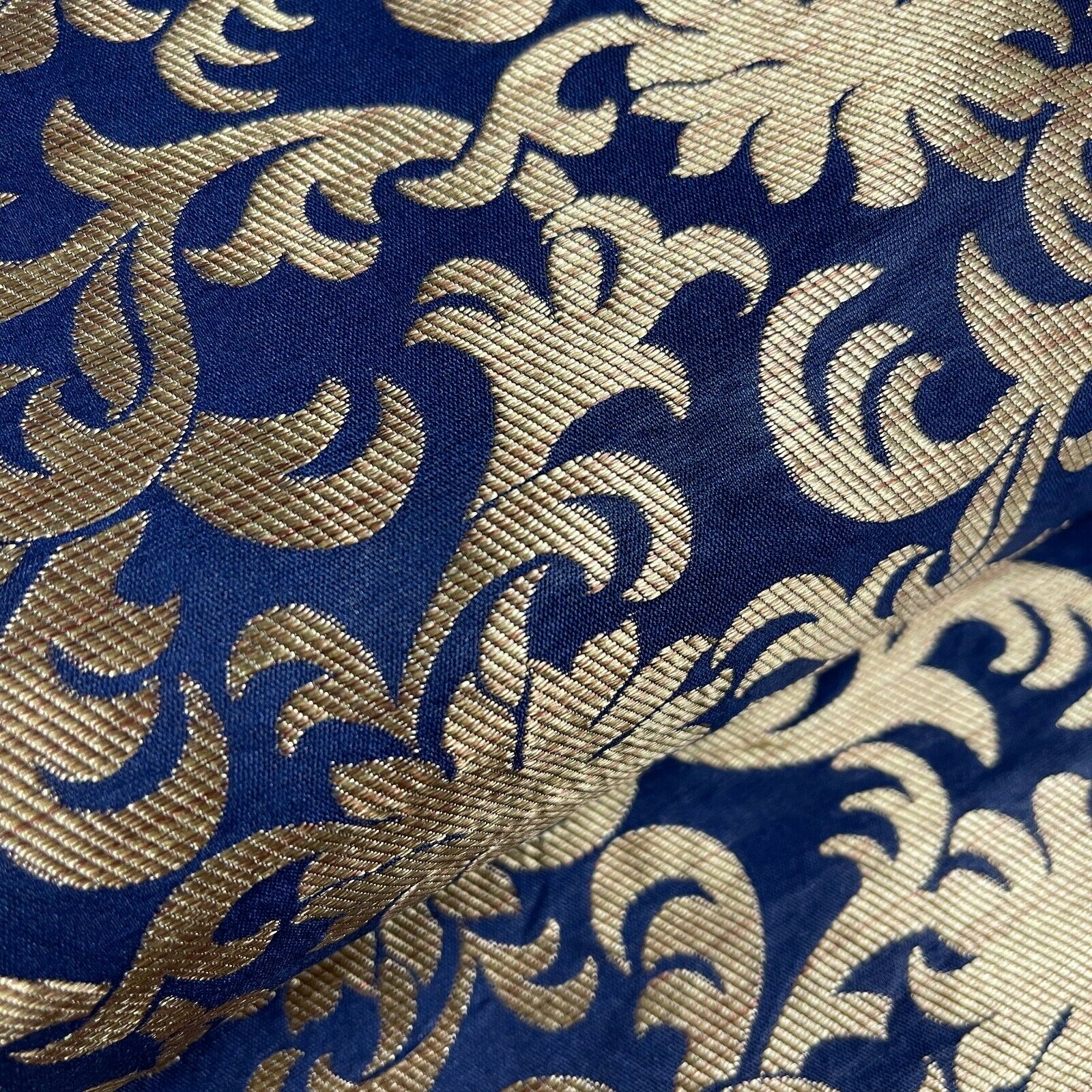 Floral ornamental Indian Brocade waistcoat fabric M1508 Mtex