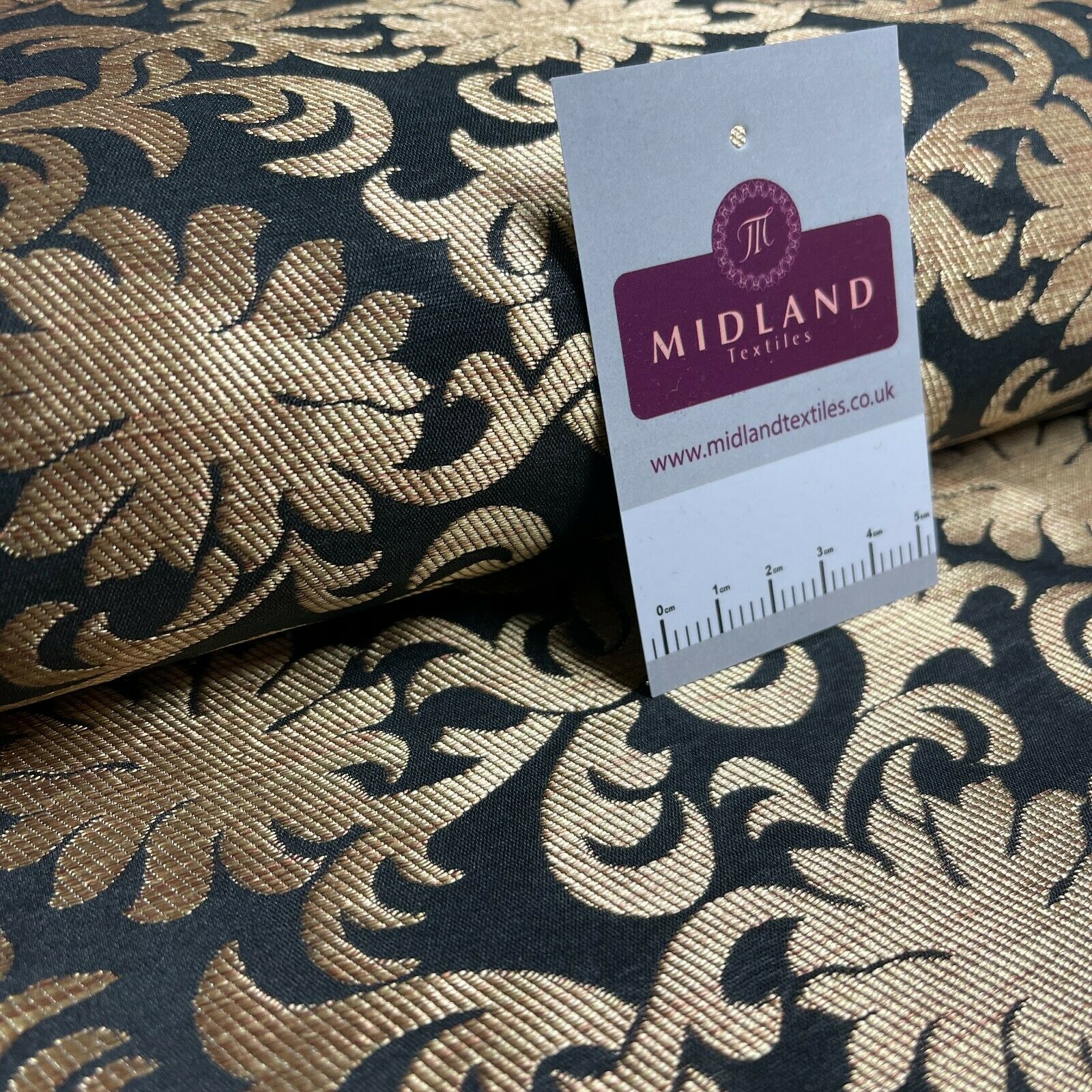 Floral ornamental Indian Brocade waistcoat fabric M1508 Mtex