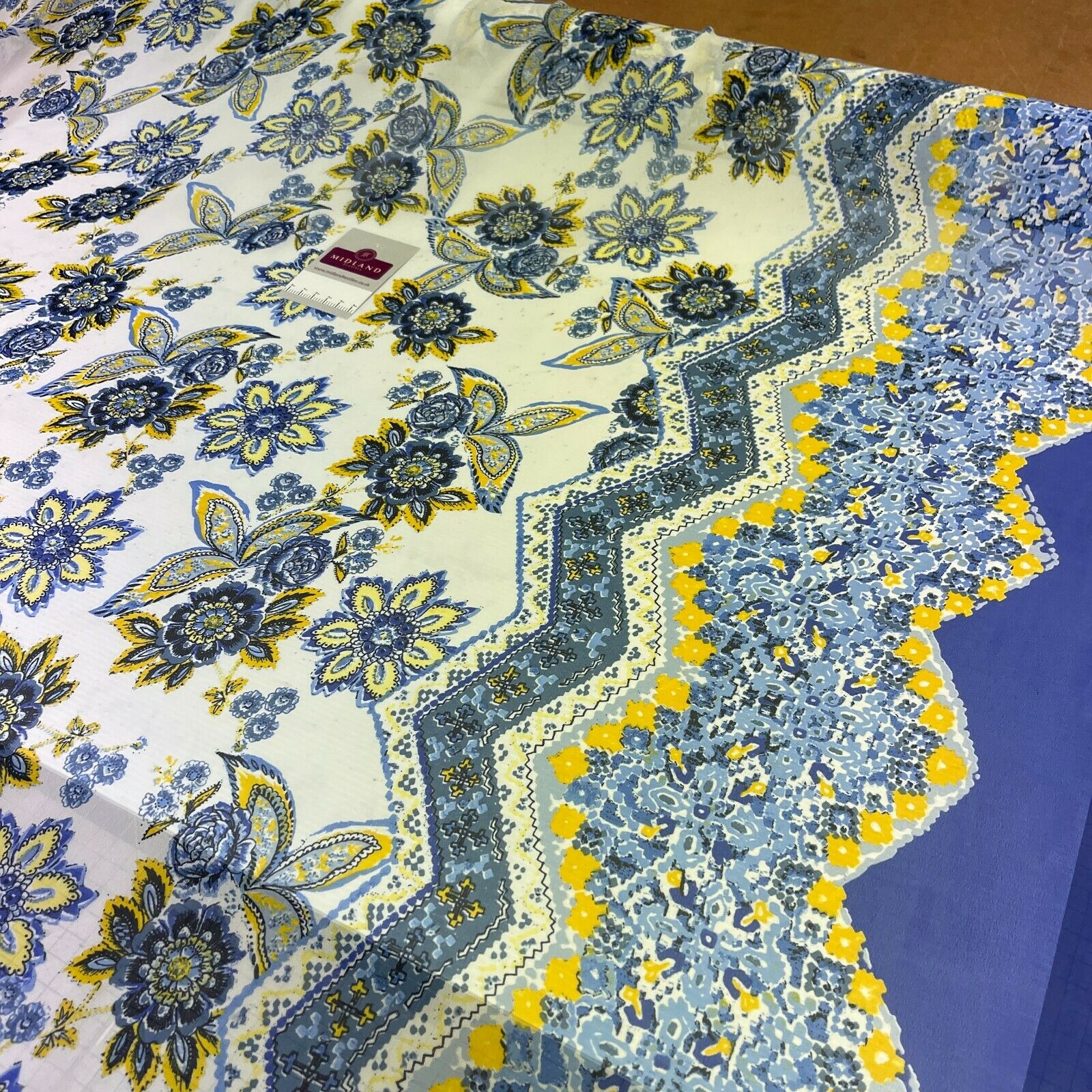 Mixed Designs Floral ornamental Chiffon Georgette Dress scarf Fabric M1556 Mtex