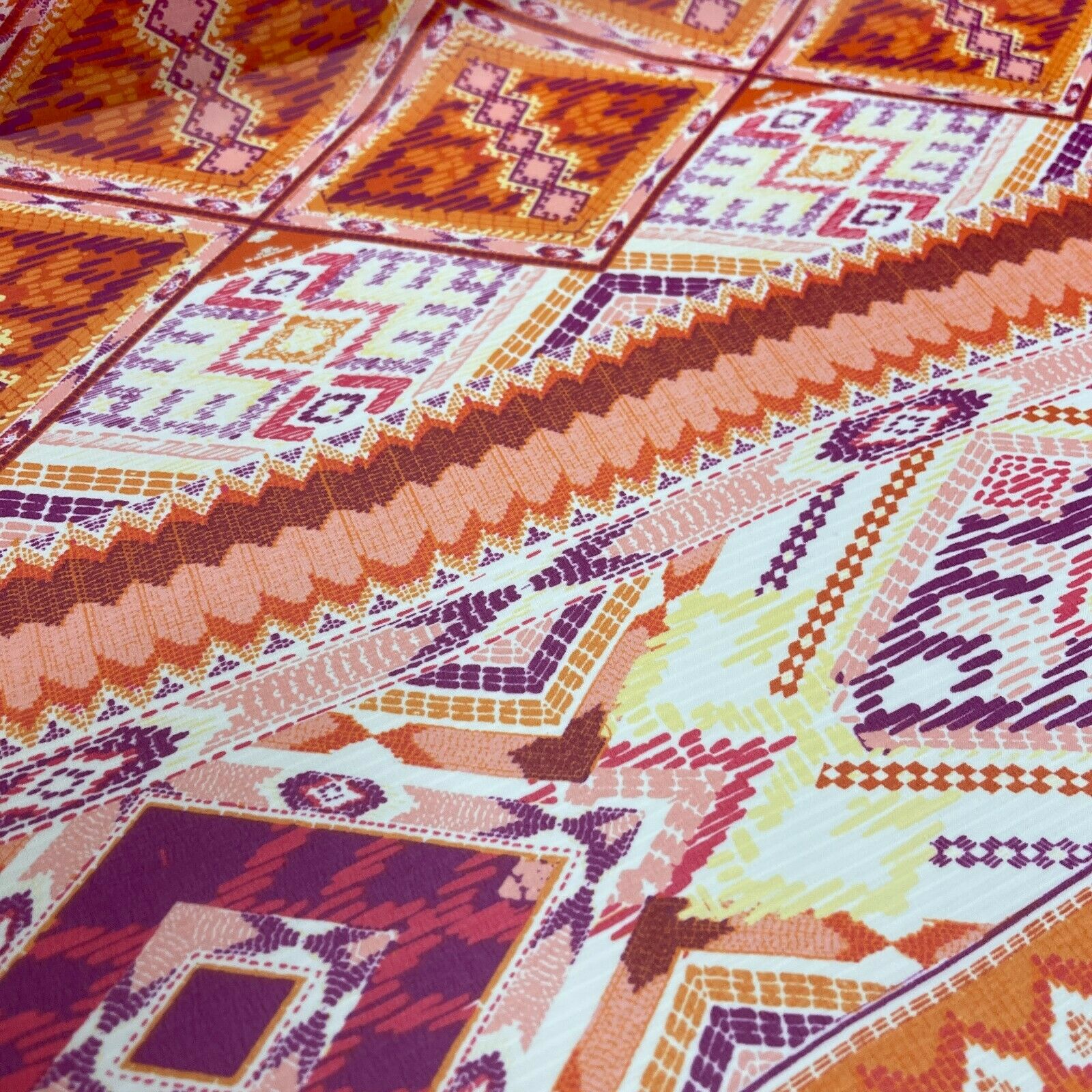 Mixed Designs Floral ornamental Chiffon Georgette Dress scarf Fabric M1556 Mtex