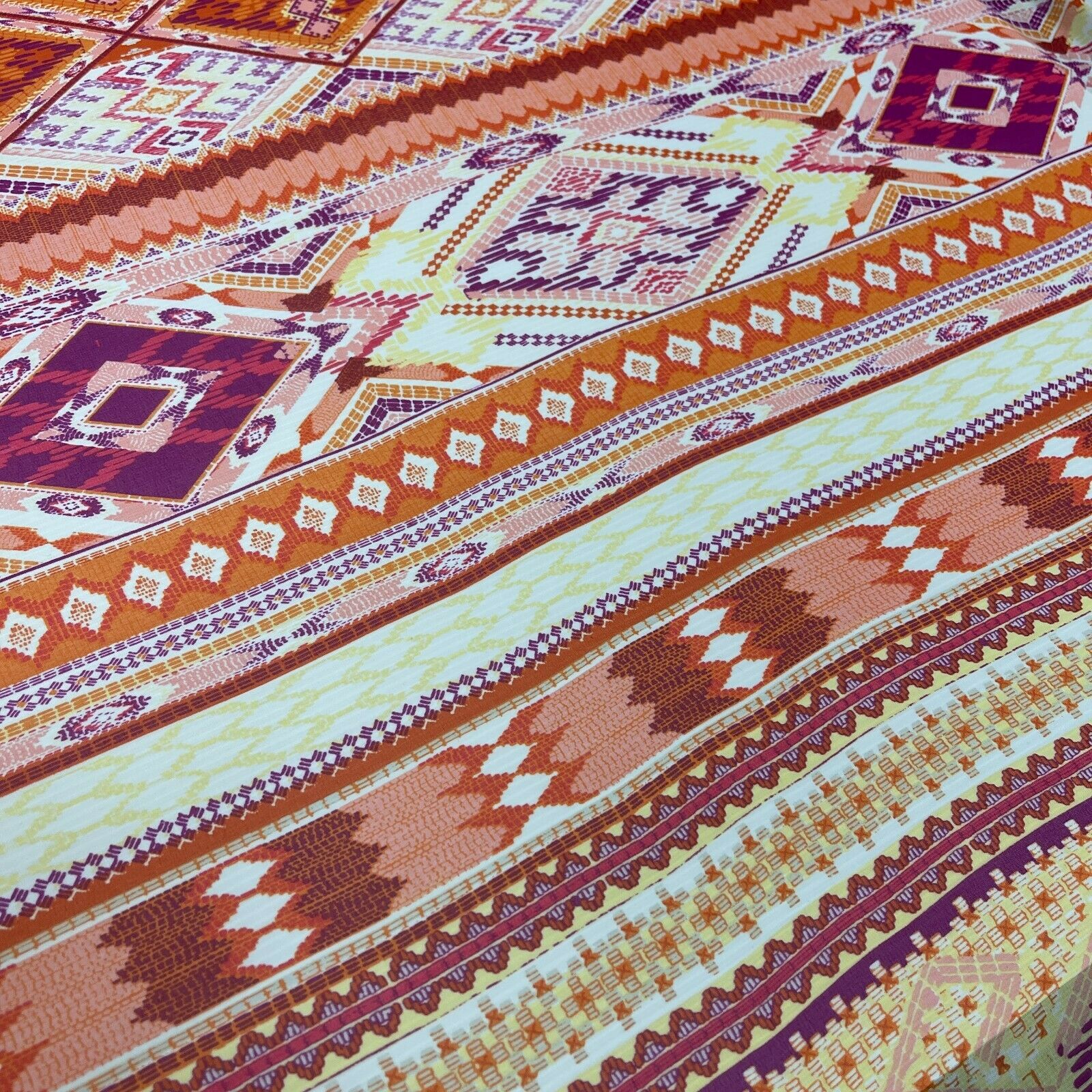 Mixed Designs Floral ornamental Chiffon Georgette Dress scarf Fabric M1556 Mtex