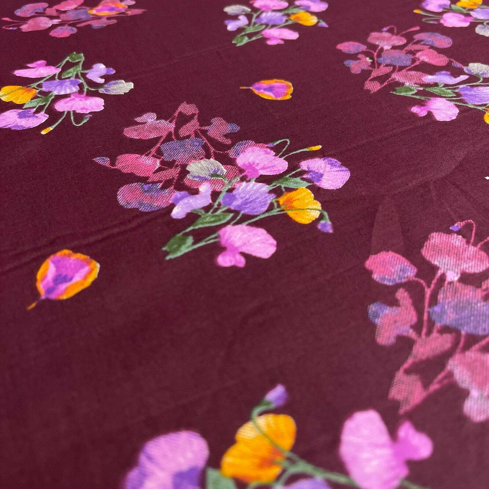 Floral Silky Soft 100% Cotton Lawn Dress Fabric M1558 Mtex