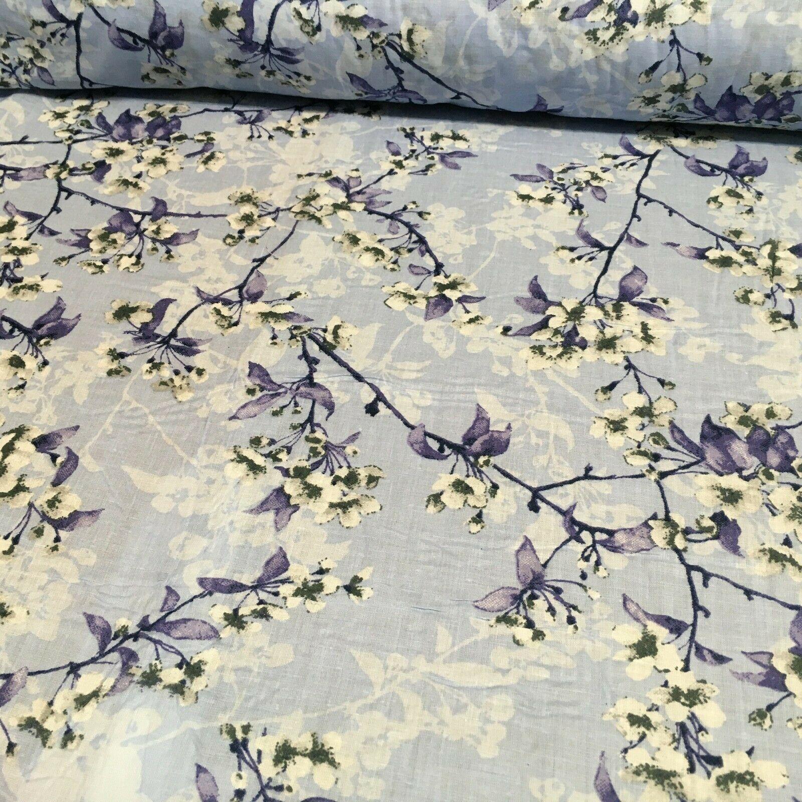 Floral Silky Soft 100% Cotton Lawn Dress Fabric M1560 Mtex