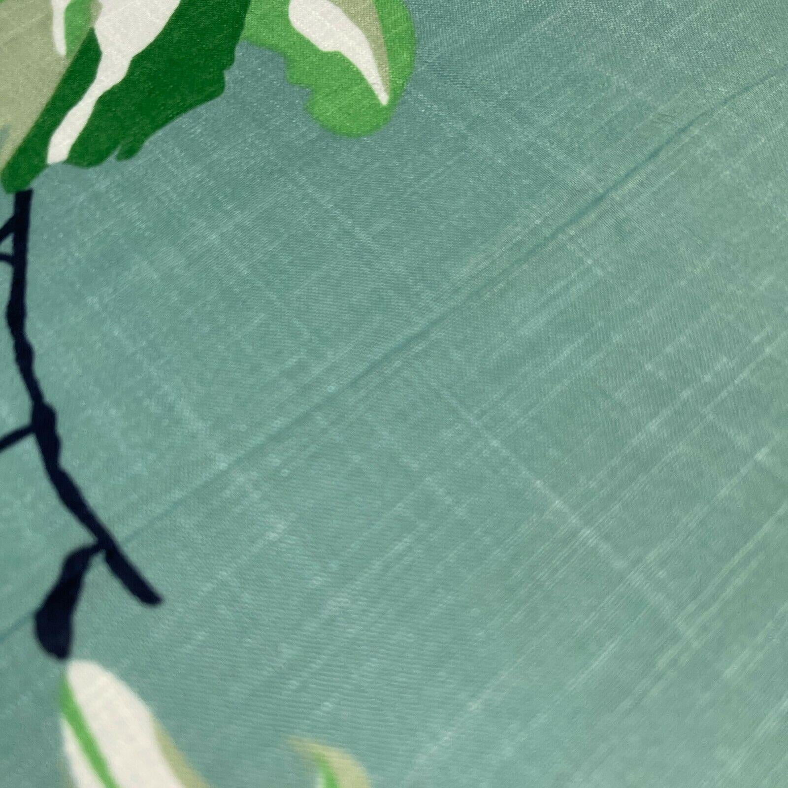 Large Floral Linen Rayon Dress Fabric M1574 Mtex