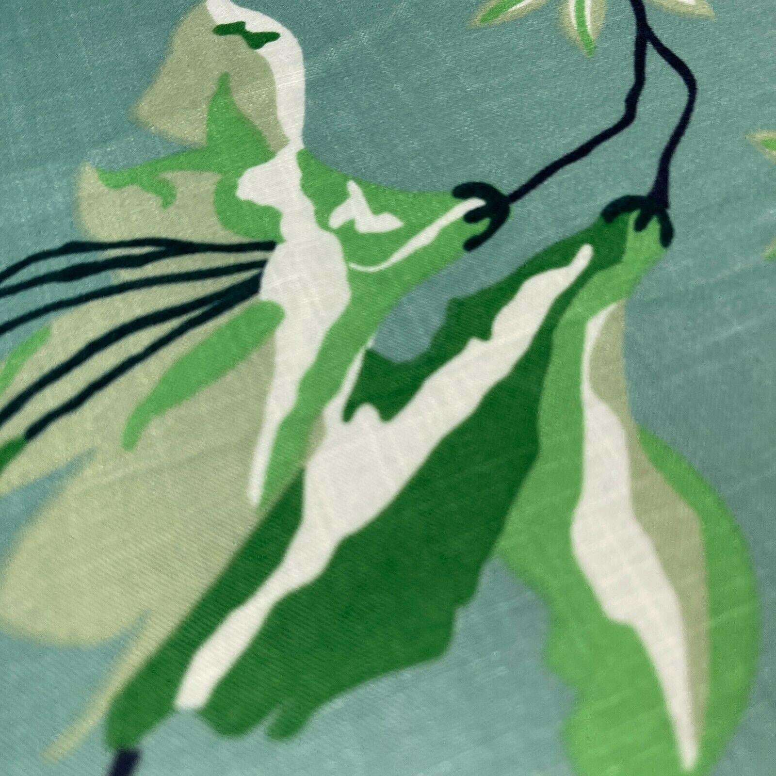 Large Floral Linen Rayon Dress Fabric M1574 Mtex