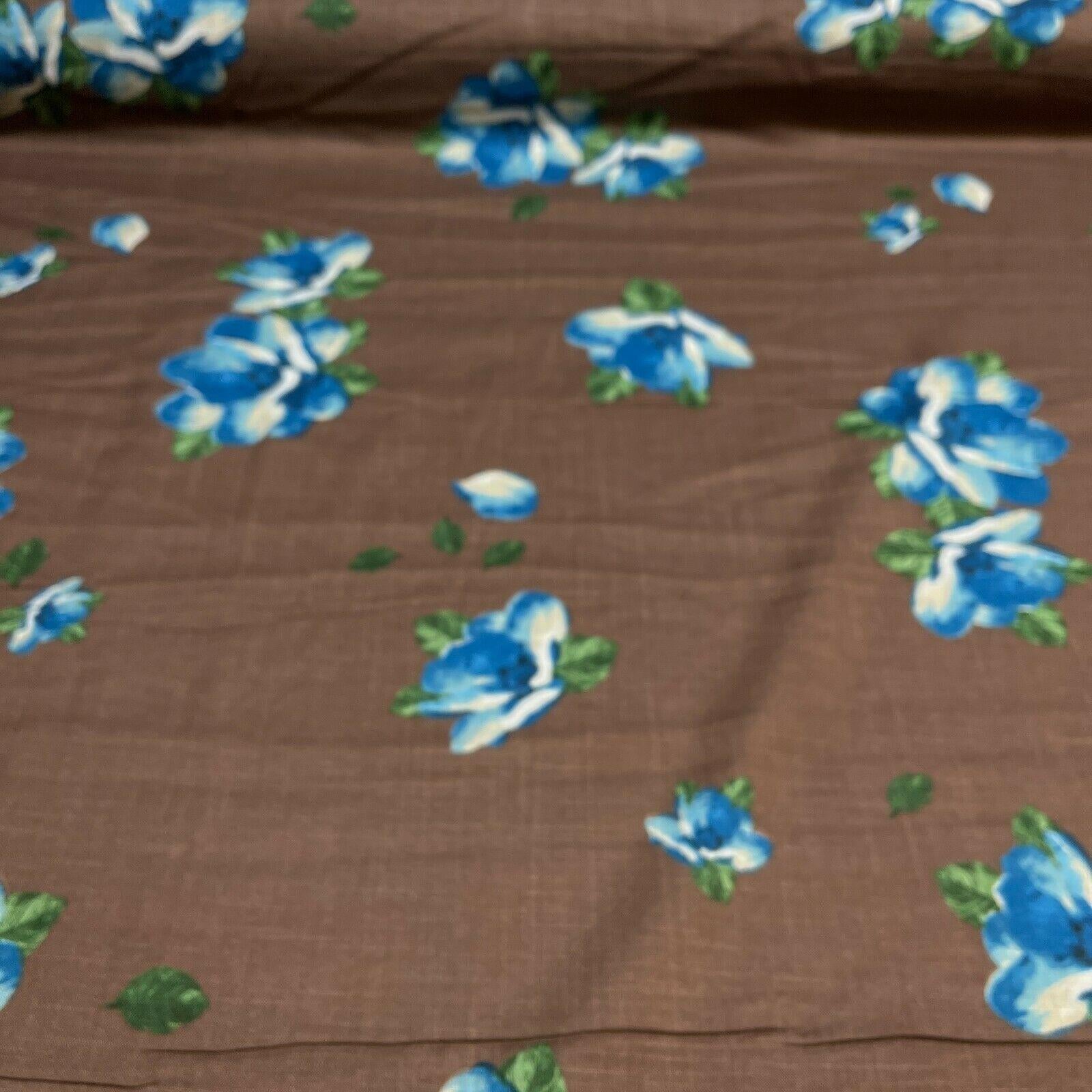 Floral Linen Rayon Dress Fabric M1573 Mtex