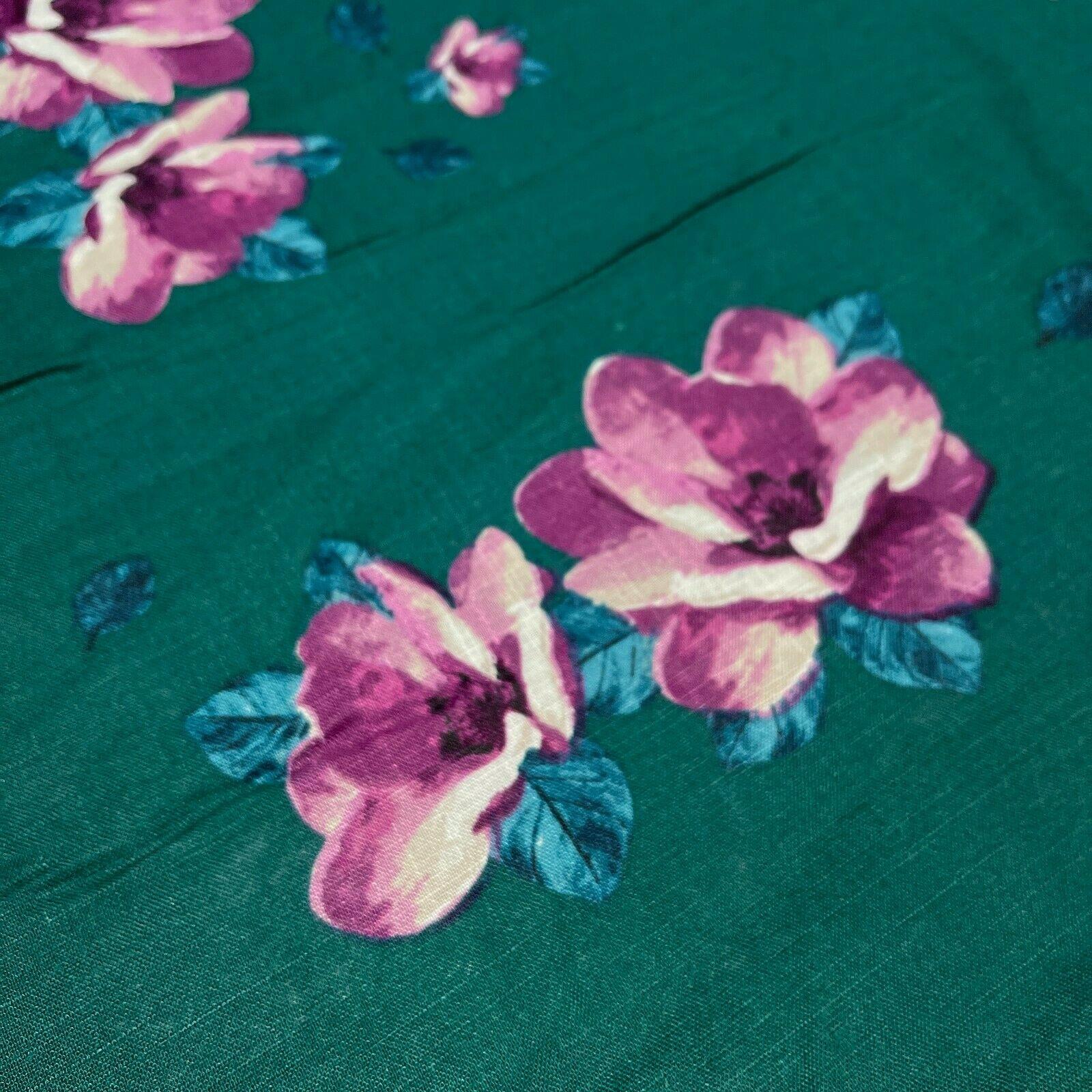 Floral Linen Rayon Dress Fabric M1573 Mtex