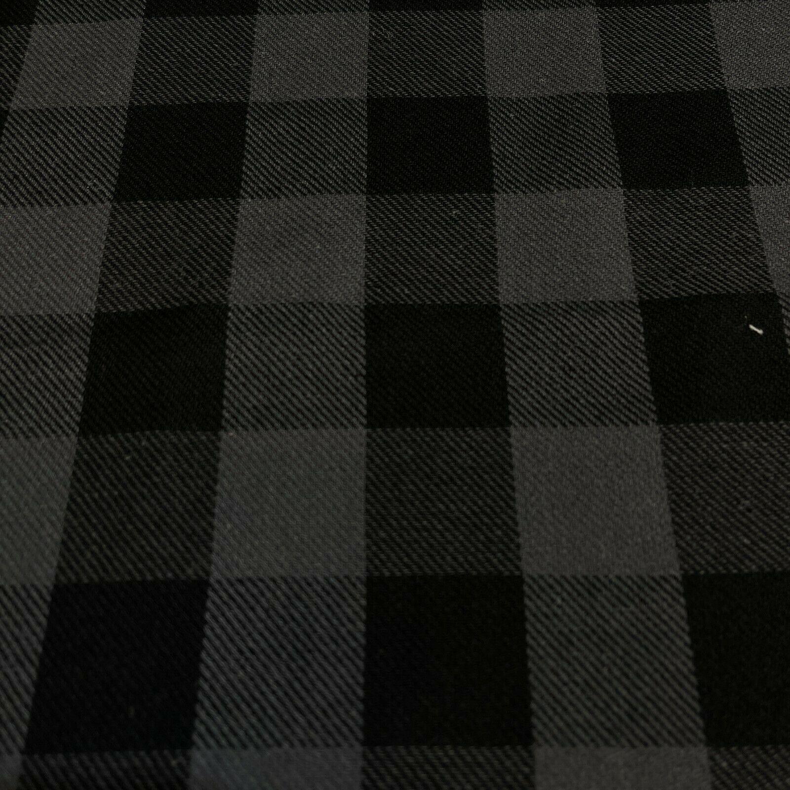 Soft Brushed Tartan Check Plaid Winceyette printed Fabric MA1580