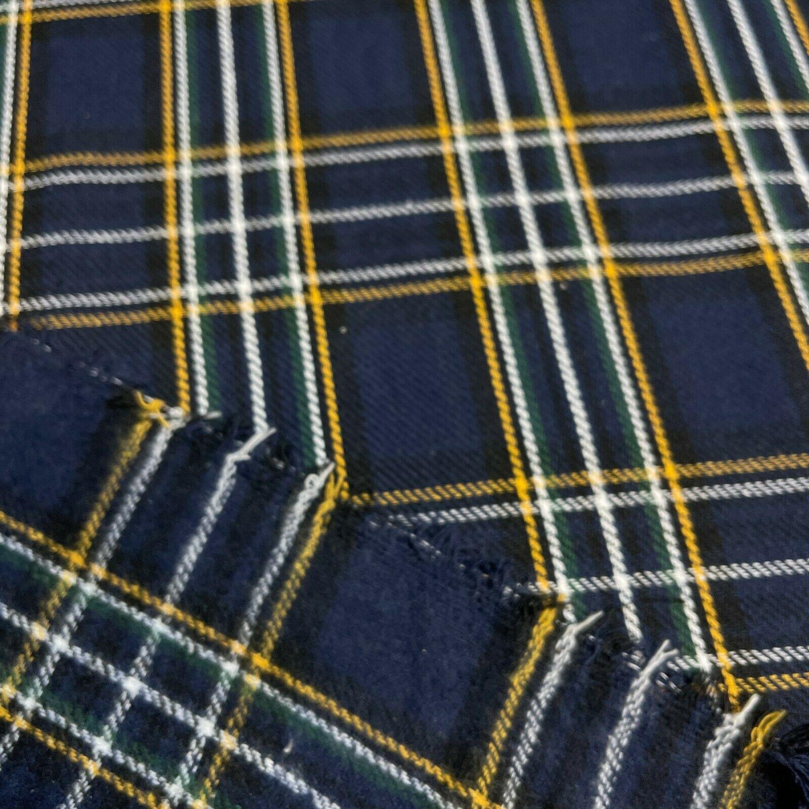 Soft Brushed Tartan Check Plaid Winceyette printed Fabric MA1580