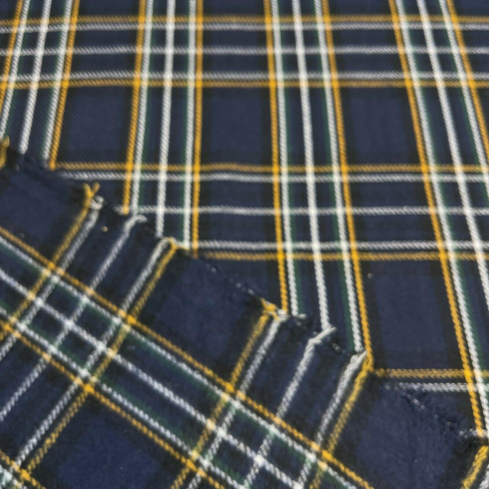 Soft Brushed Tartan Check Plaid Winceyette printed Fabric MA1580