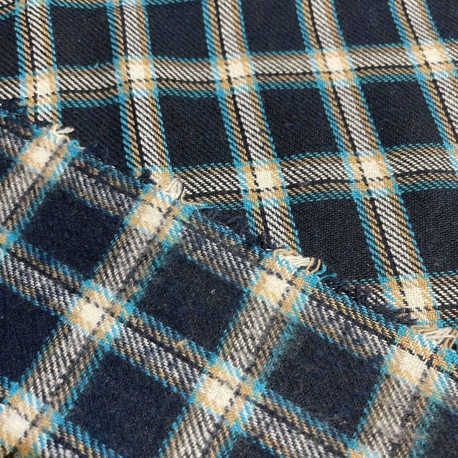 Soft Brushed Tartan Check Plaid Winceyette printed Fabric MA1580