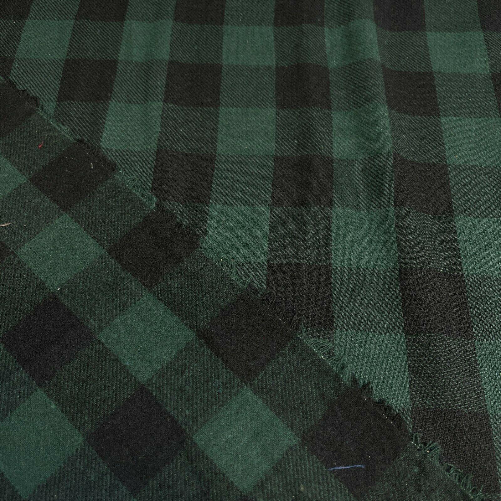 Soft Brushed Tartan Check Plaid Winceyette printed Fabric MA1580