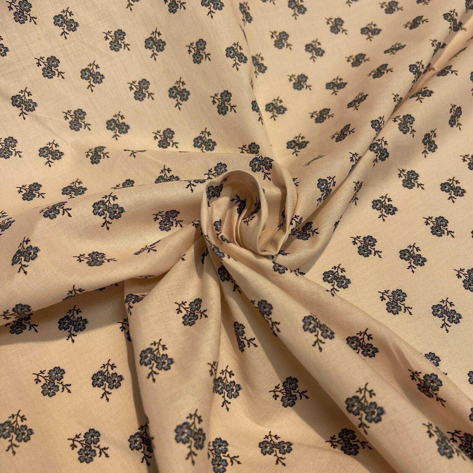 Korean Printed 100% Cotton Lawn Floral Abstract Dress Fabric M1576 Mtex