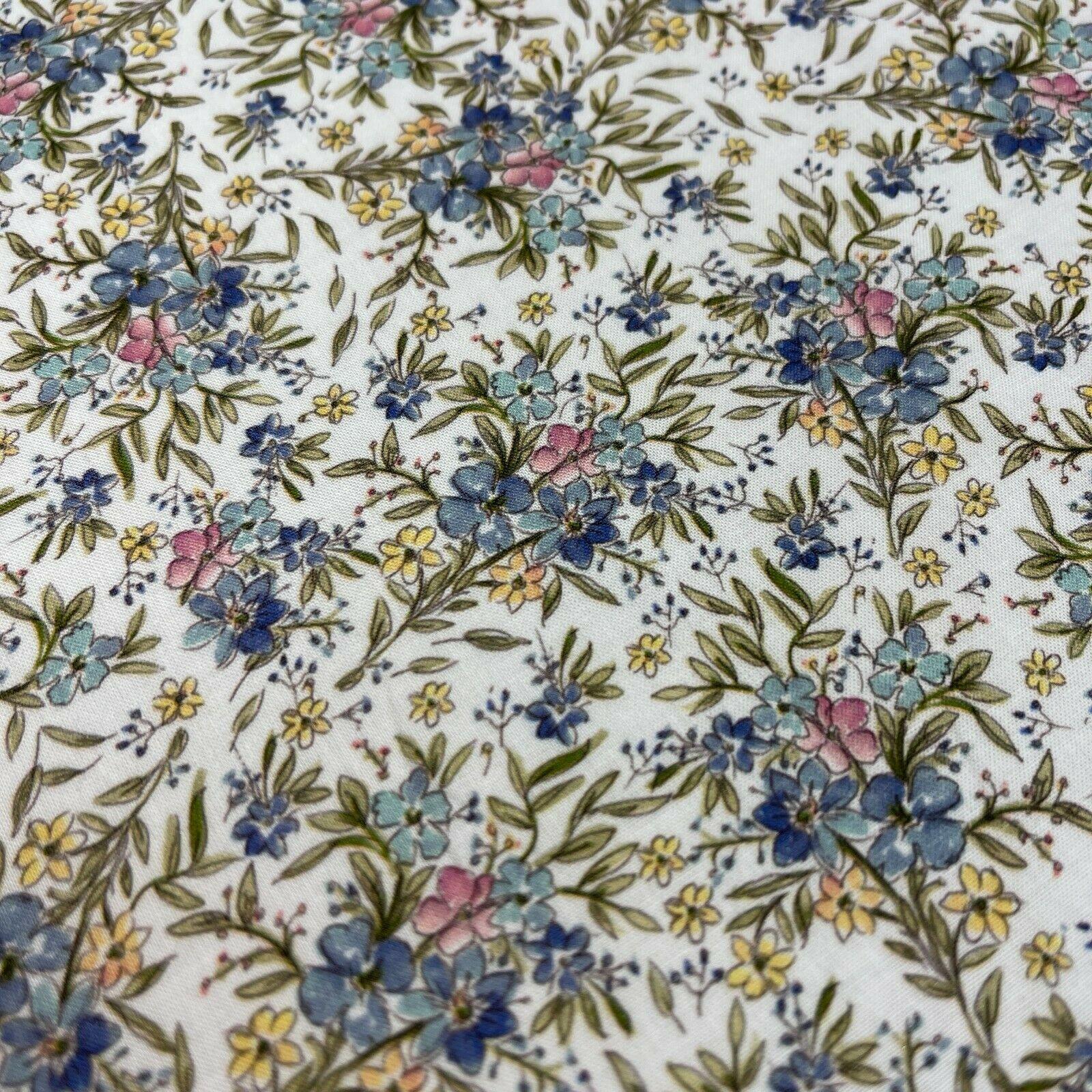 Korean Printed 100% Cotton Lawn Floral Abstract Dress Fabric M1576 Mtex