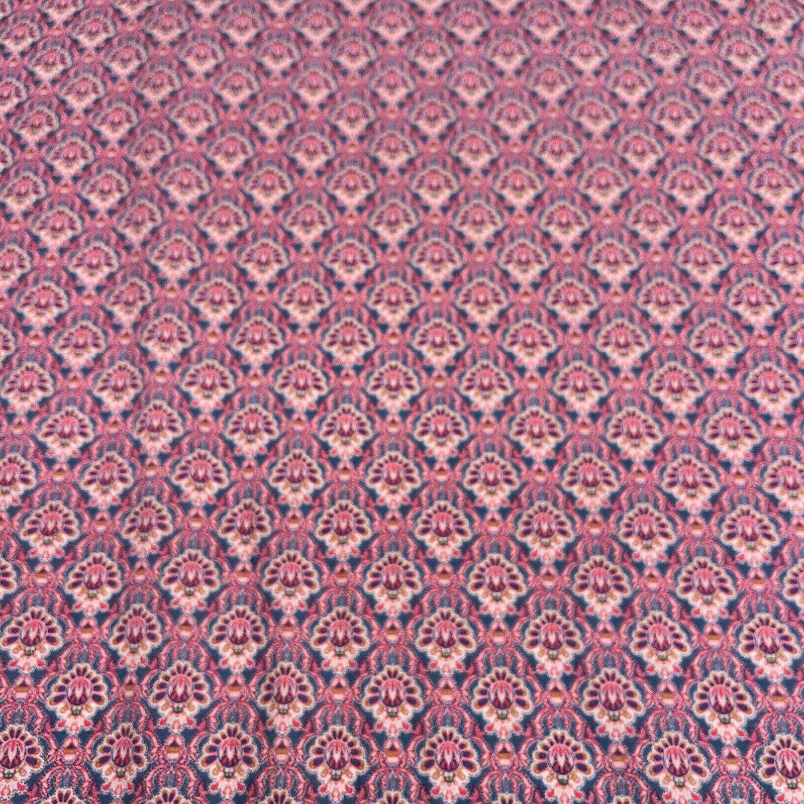 Korean Printed 100% Cotton Lawn Floral Abstract Dress Fabric M1576 Mtex