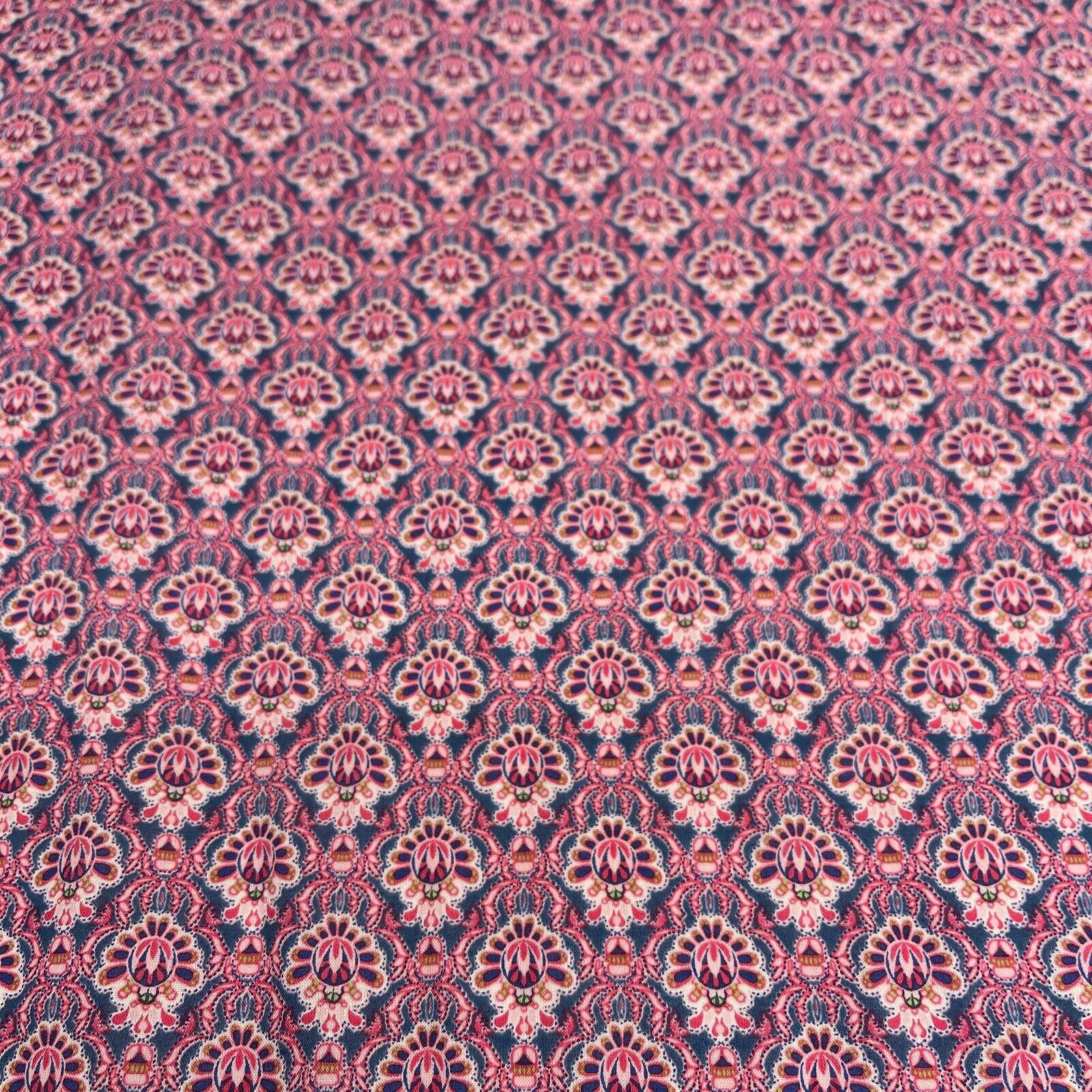 Korean Printed 100% Cotton Lawn Floral Abstract Dress Fabric M1576 Mtex