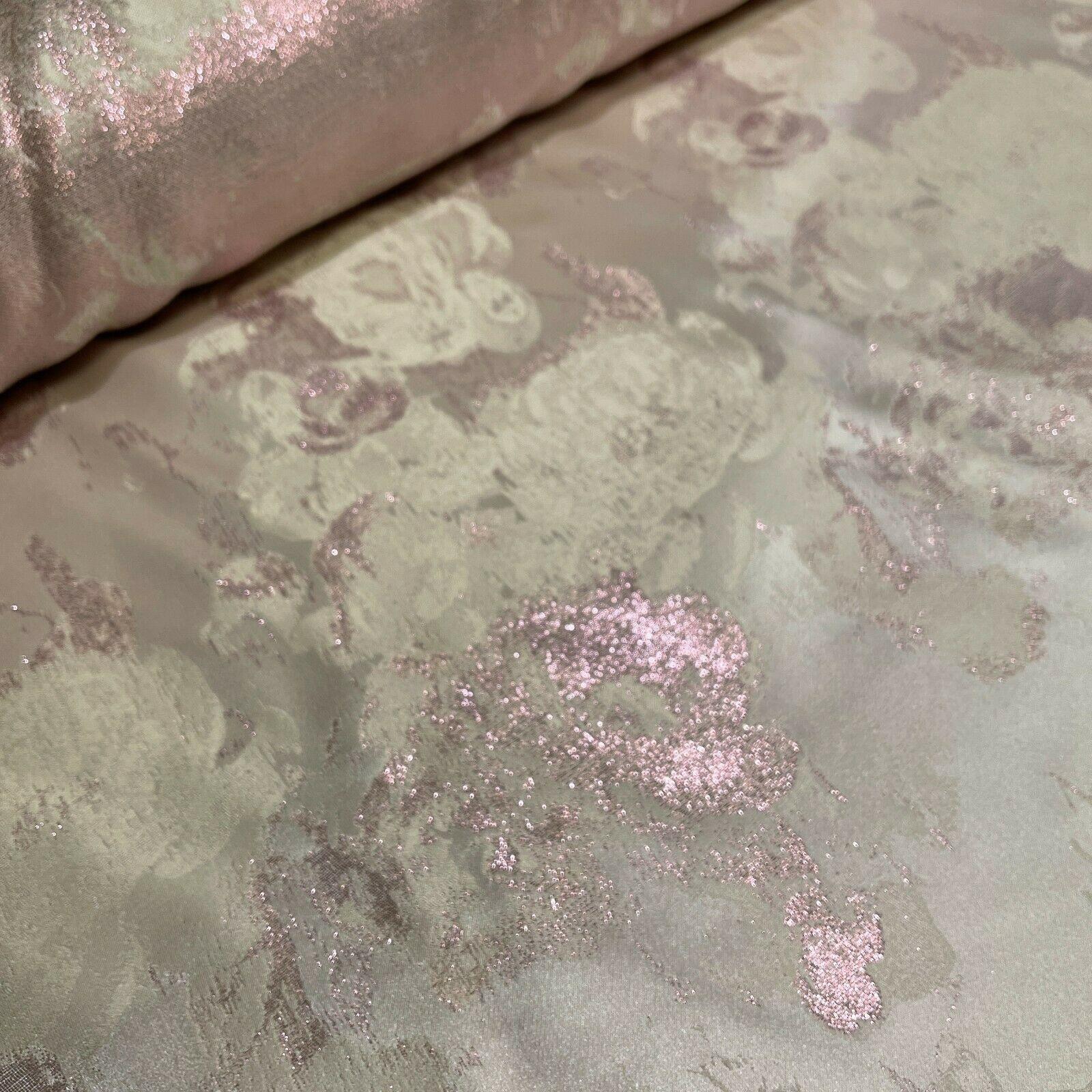 Floral Bridal Metallic Brocade wedding fabric M1583 Mtex