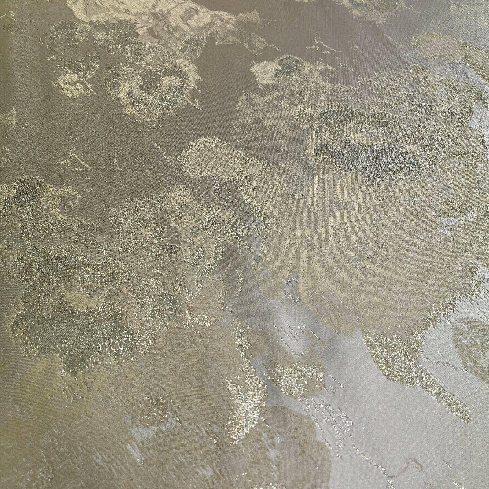Floral Bridal Metallic Brocade wedding fabric M1583 Mtex