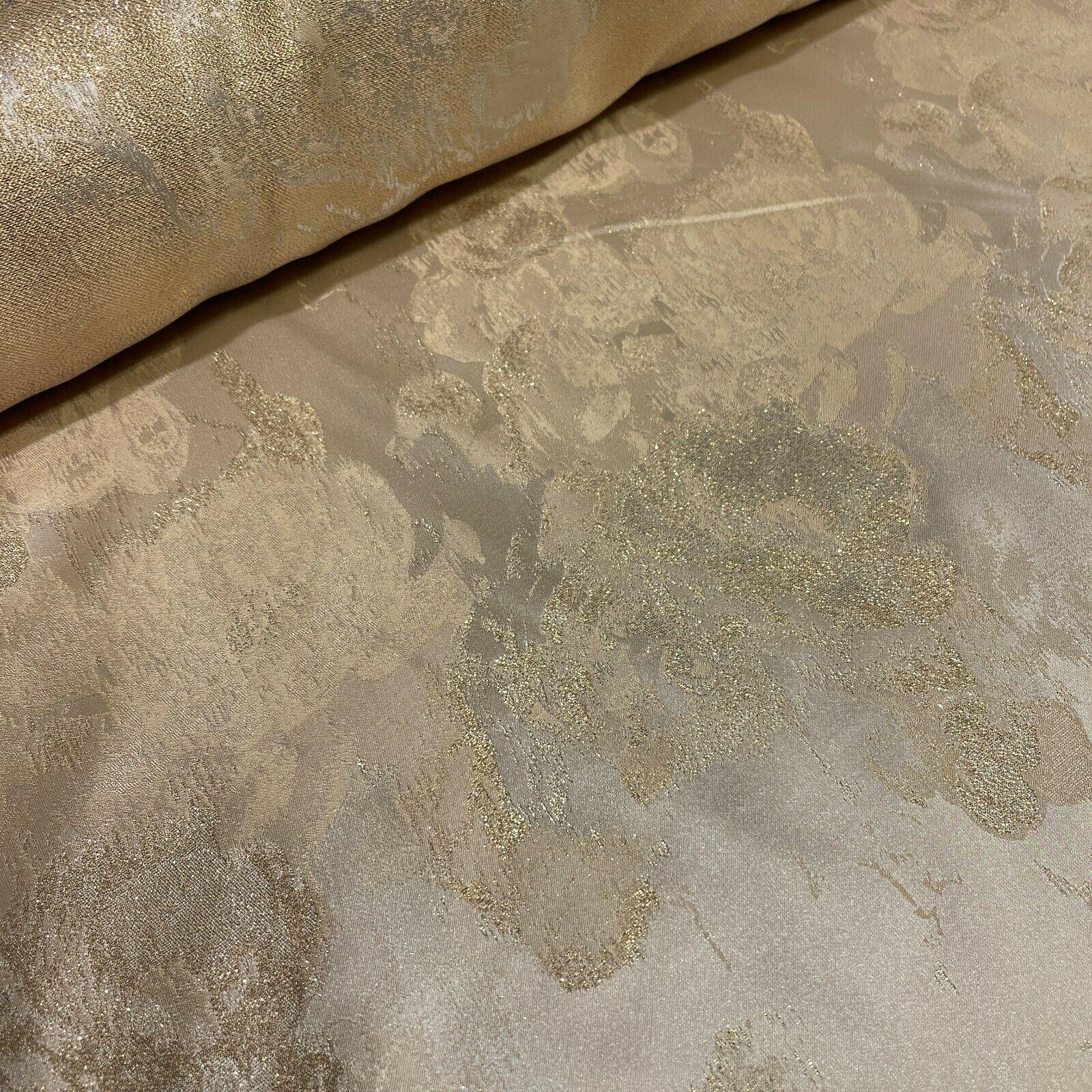 Floral Bridal Metallic Brocade wedding fabric M1583 Mtex