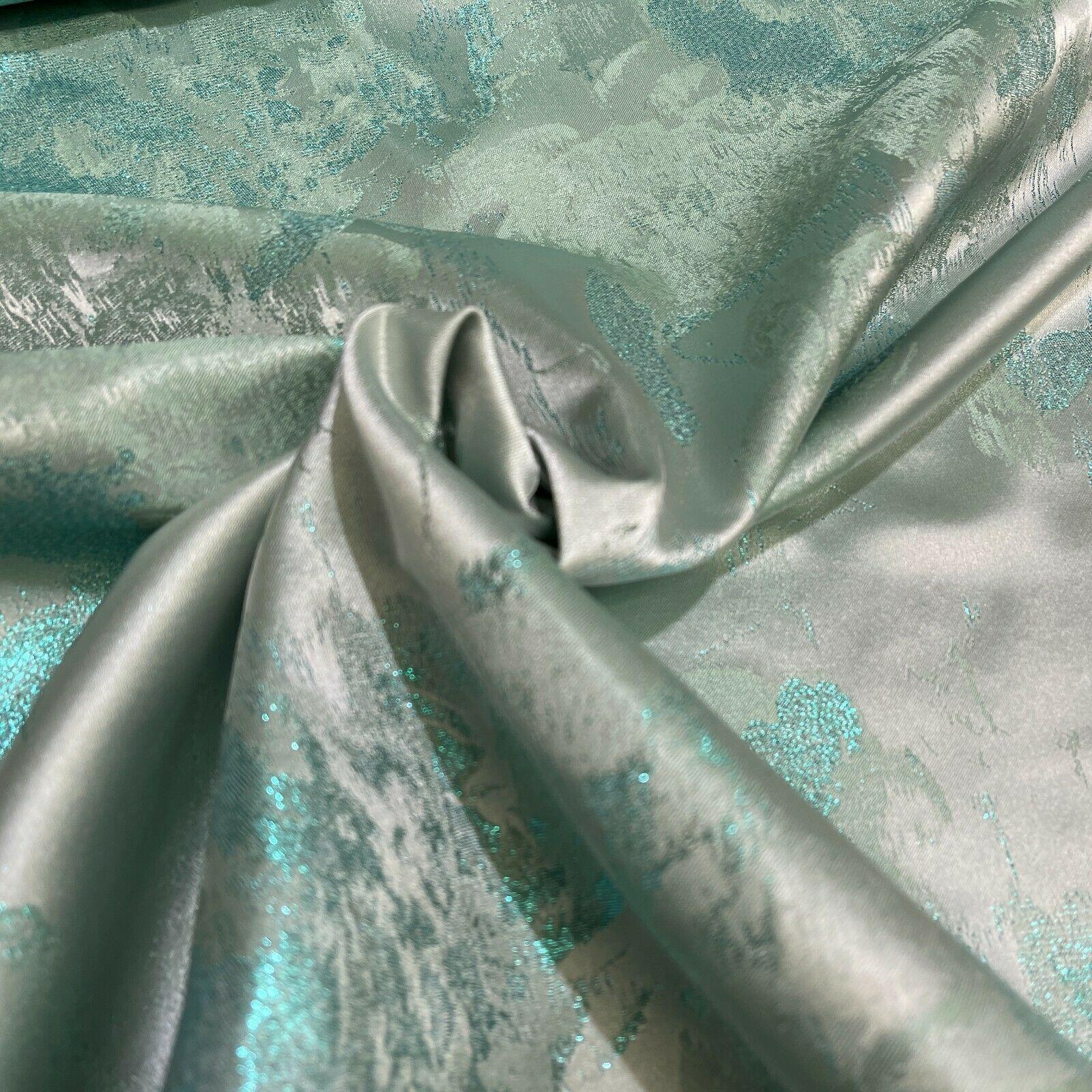 Floral Bridal Metallic Brocade wedding fabric M1583 Mtex