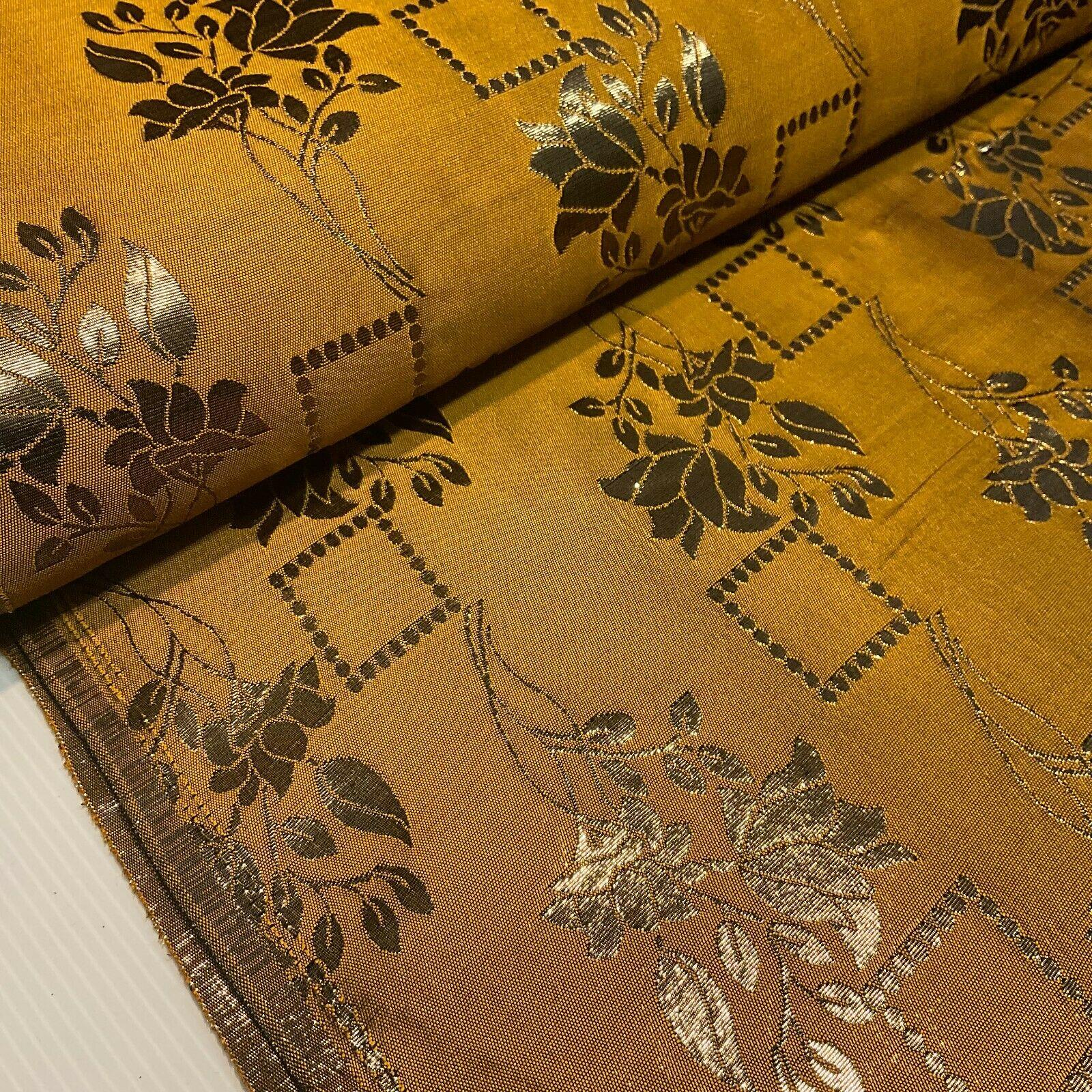 Floral Brocade wedding dress Fabric 147cm M1599