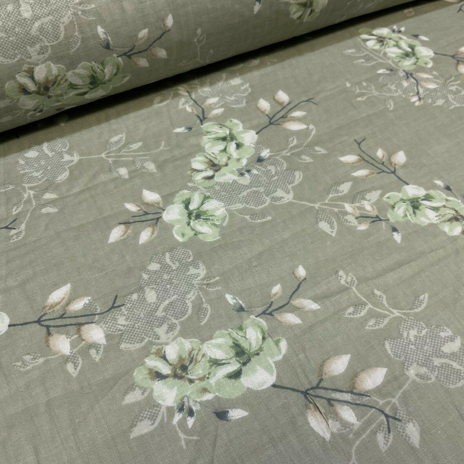 Cotton Lawn Voile Pastel Summer Floral Printed Dress fabric 111cm M1591