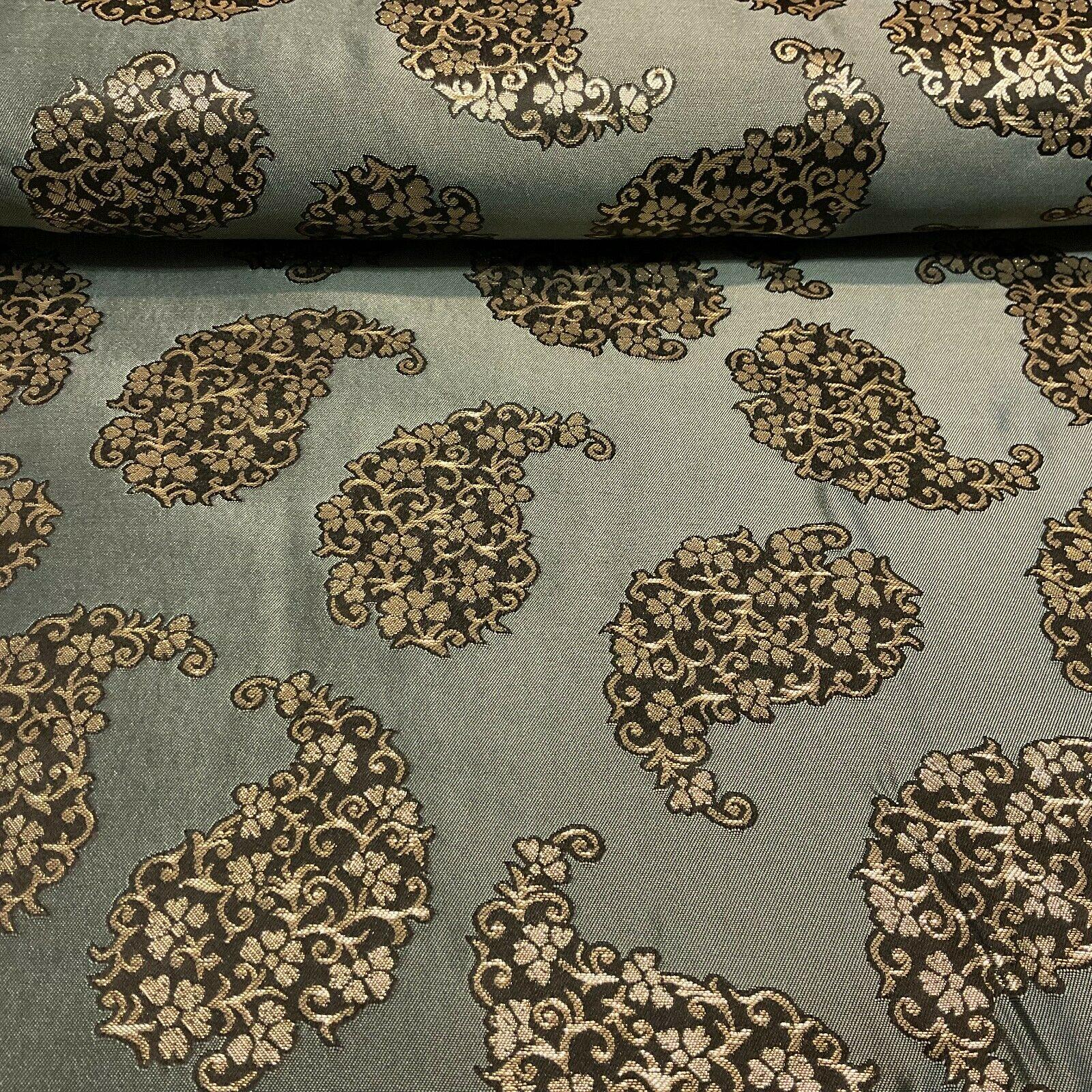 Paisley Brocade Wedding Banarsi Fabric 147 cm M1598