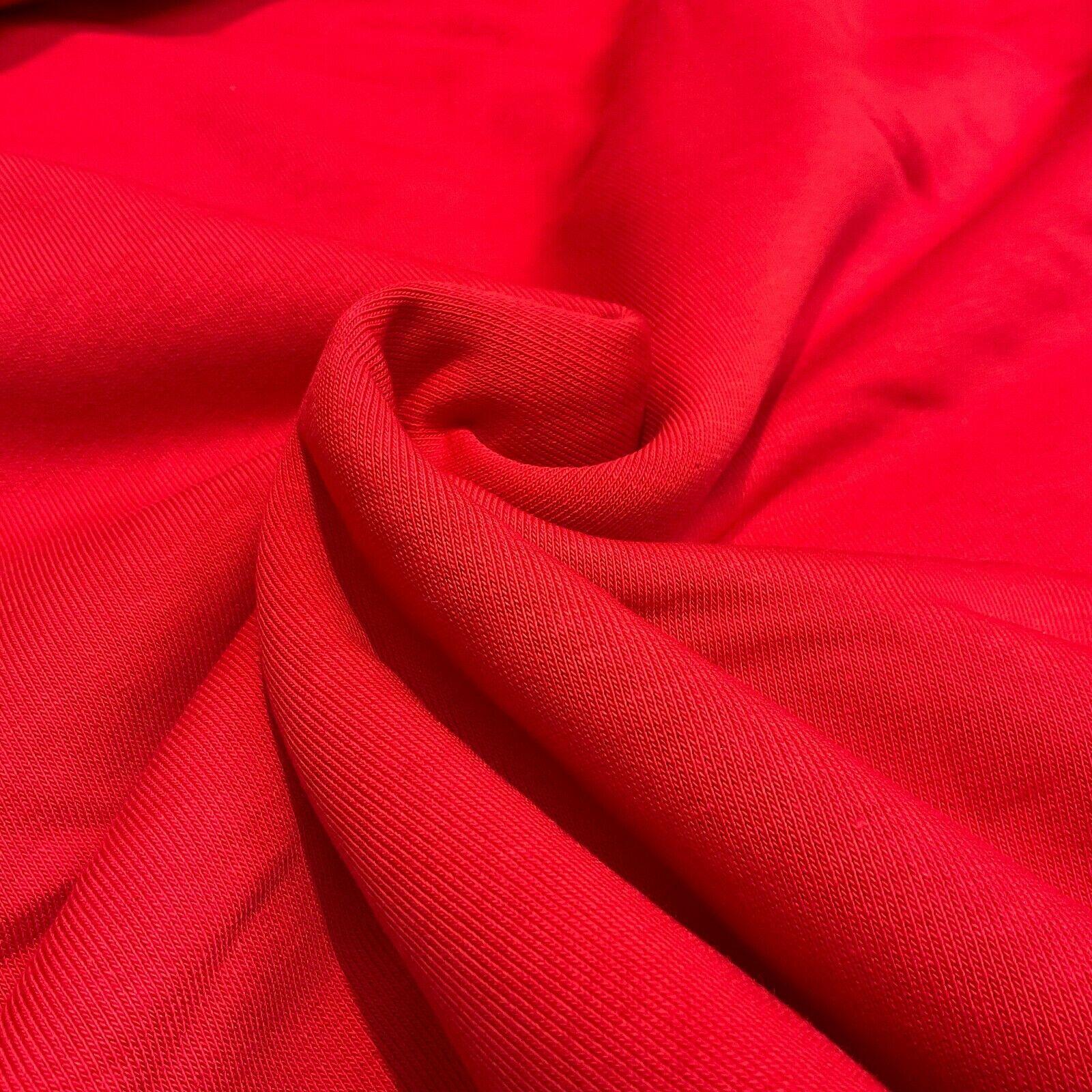 Plain Sweatshirt Fleece backed Fabric ideal for hoodies 158cm M1586