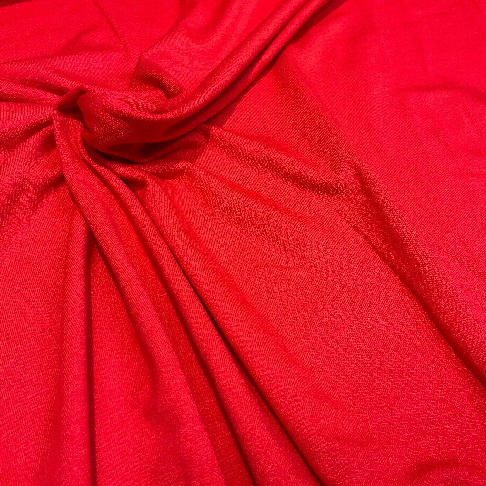 Plain Stretch Jersey Viscose ideal for tops t-shirts, dress fabric 58c