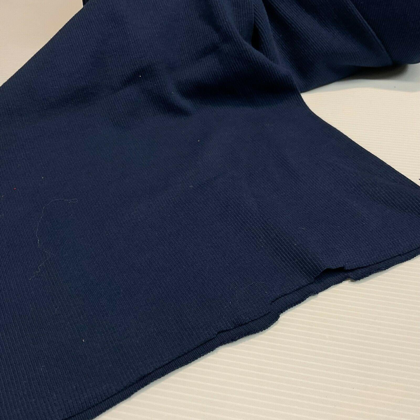 Plain Tubular Ribbing Stretch Jersey Fabric ideal for tops t-shirts 27cm M1588