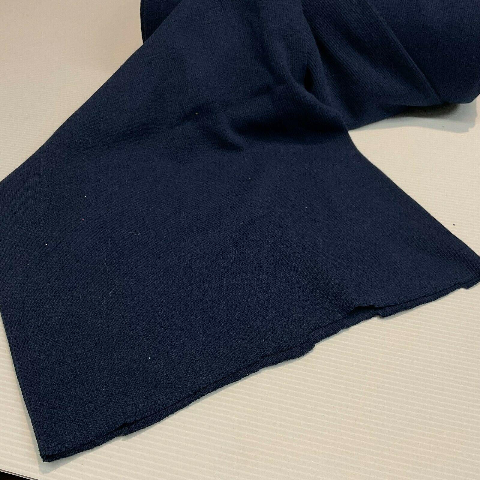 Plain Tubular Ribbing Stretch Jersey Fabric ideal for tops t-shirts 27cm M1588