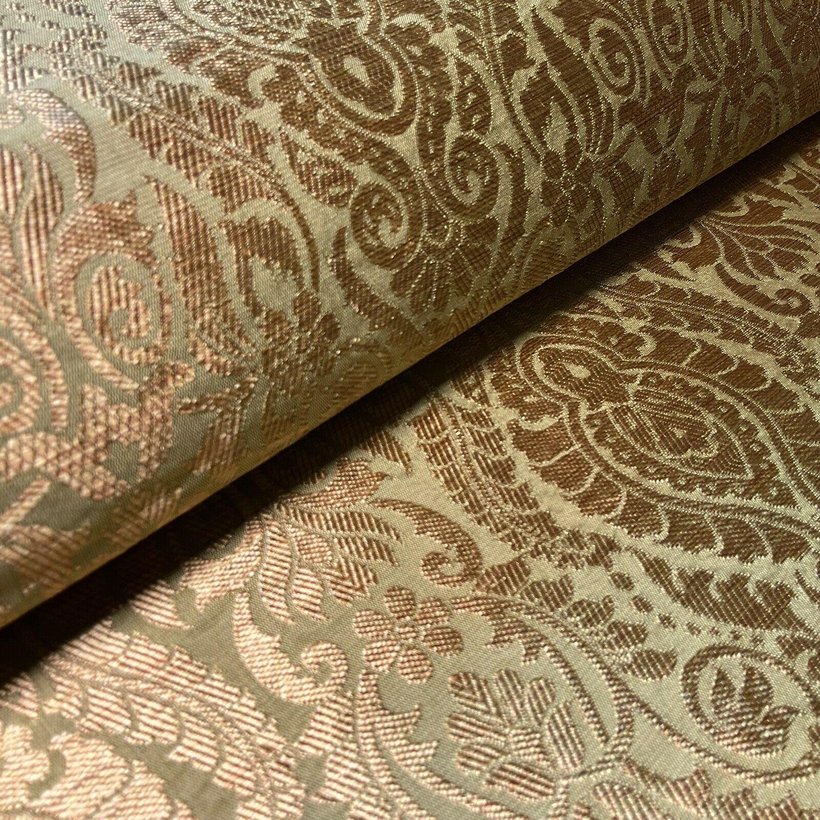 Ornamental Damask Brocade Wedding Banarsi Fabric 147 cm wide  M1567