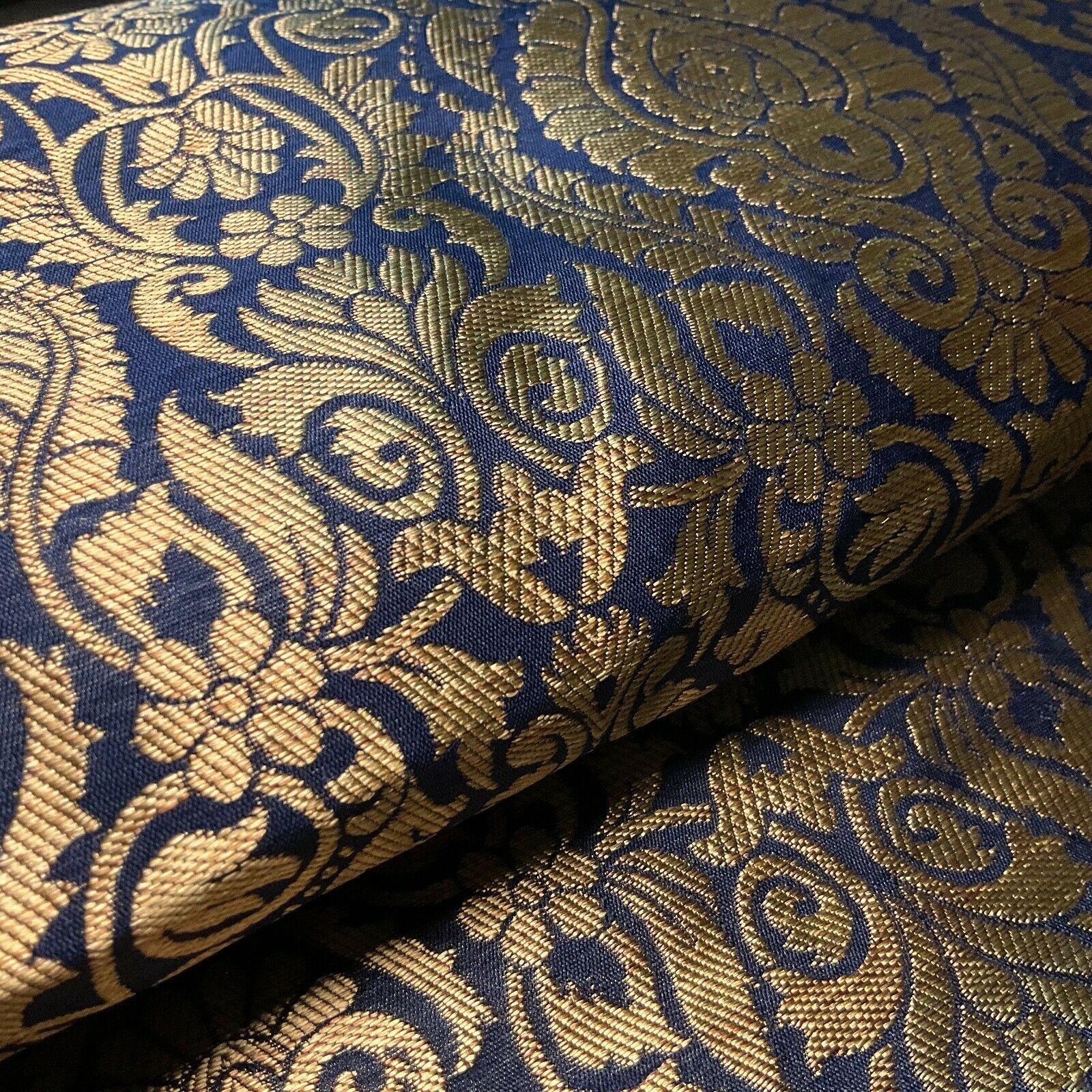 Ornamental Damask Brocade Wedding Banarsi Fabric 147 cm wide  M1567