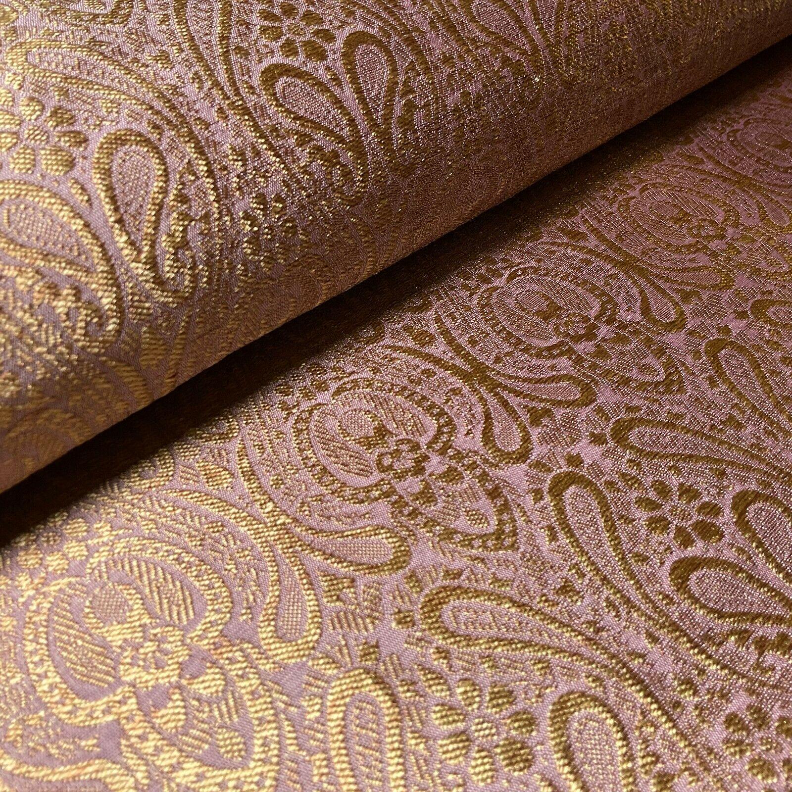 Double Paisley Brocade Wedding Banarsi Fabric 147 cm M1566