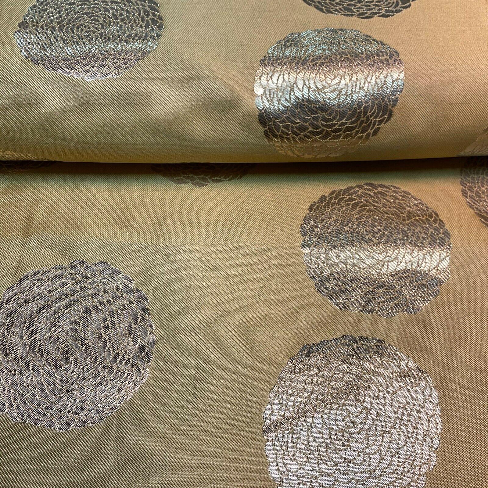 Circle Brocade Wedding Banarsi ideal for Cushion Cover Fabric 147 cm M1596