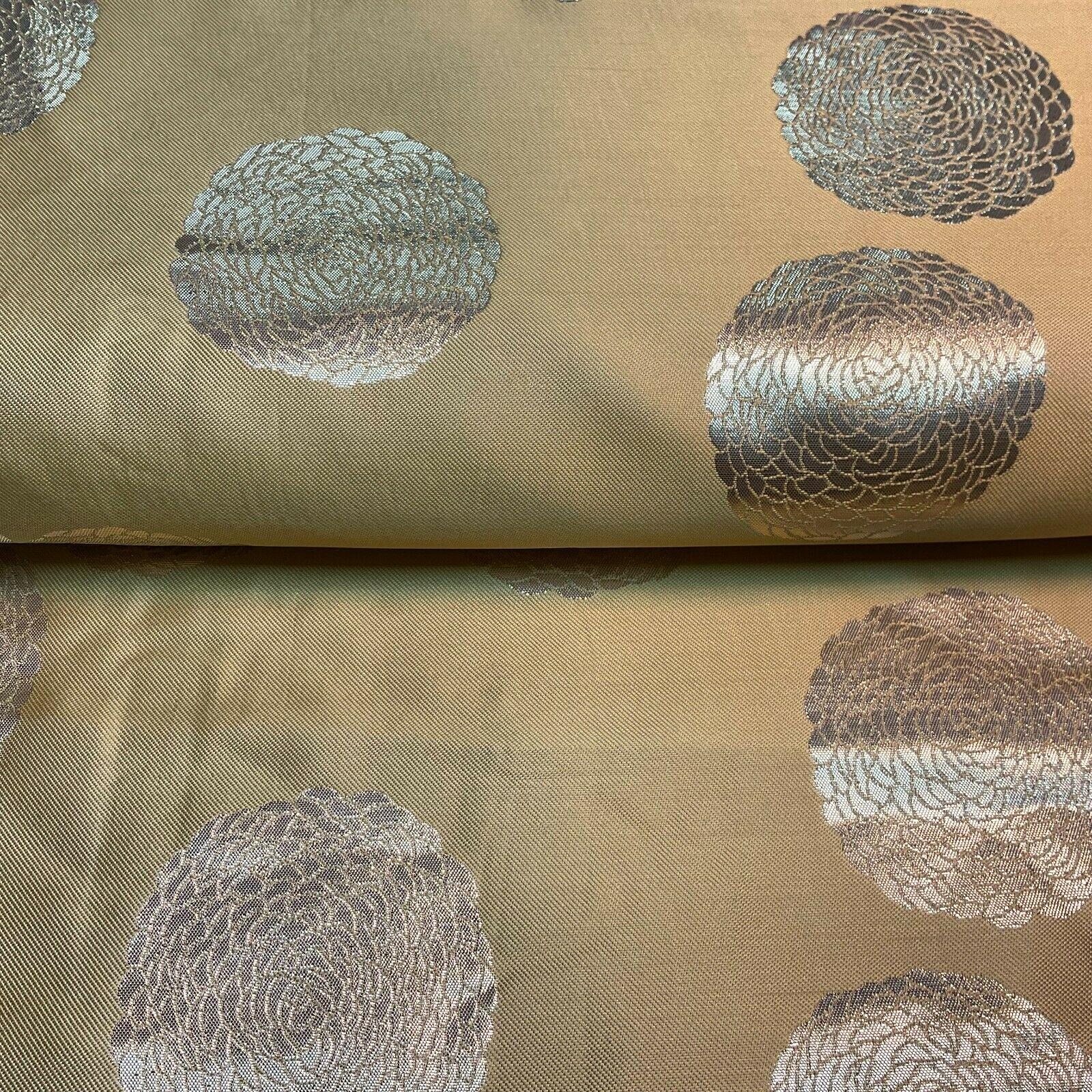 Circle Brocade Wedding Banarsi ideal for Cushion Cover Fabric 147 cm M1596