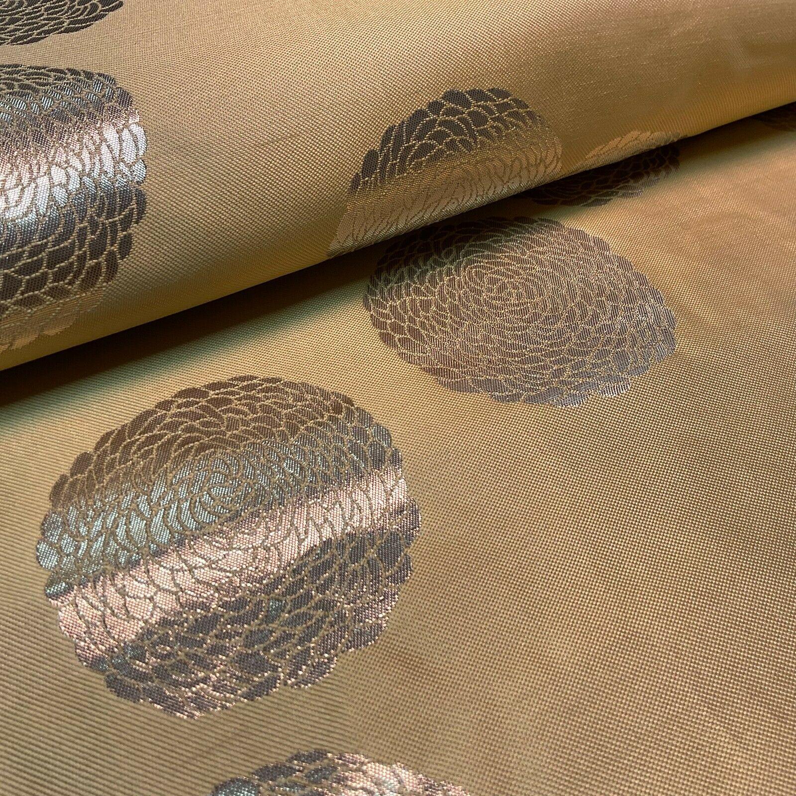 Circle Brocade Wedding Banarsi ideal for Cushion Cover Fabric 147 cm M1596