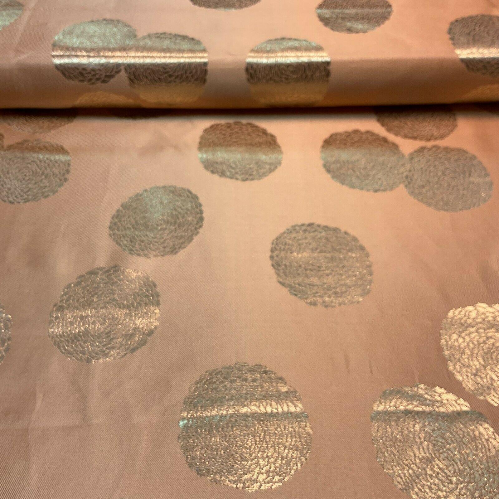 Circle Brocade Wedding Banarsi ideal for Cushion Cover Fabric 147 cm M1596